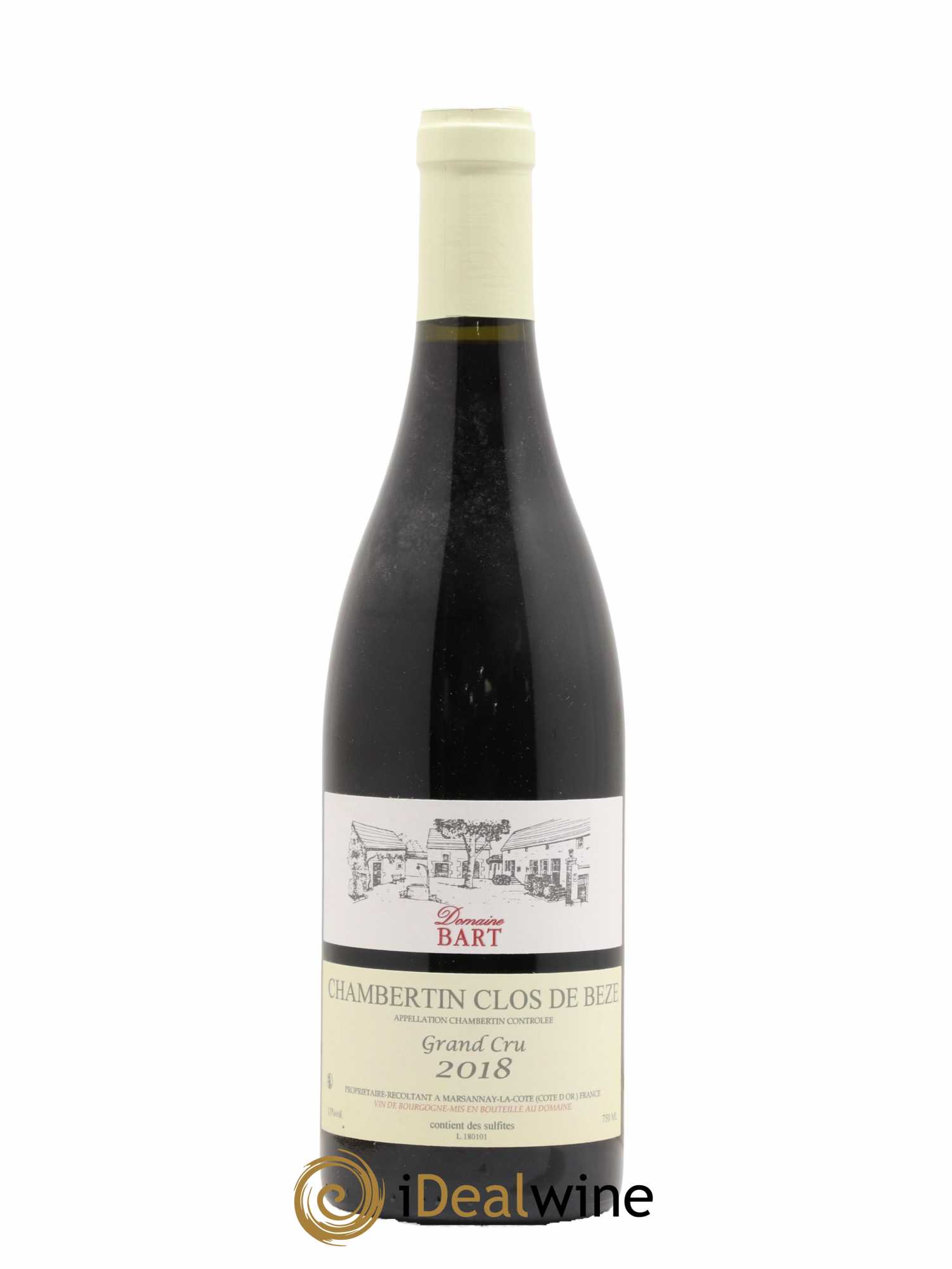 Chambertin Clos de Bèze Grand Cru Bart (Domaine) 2018 - Lot de 1 bouteille - 0