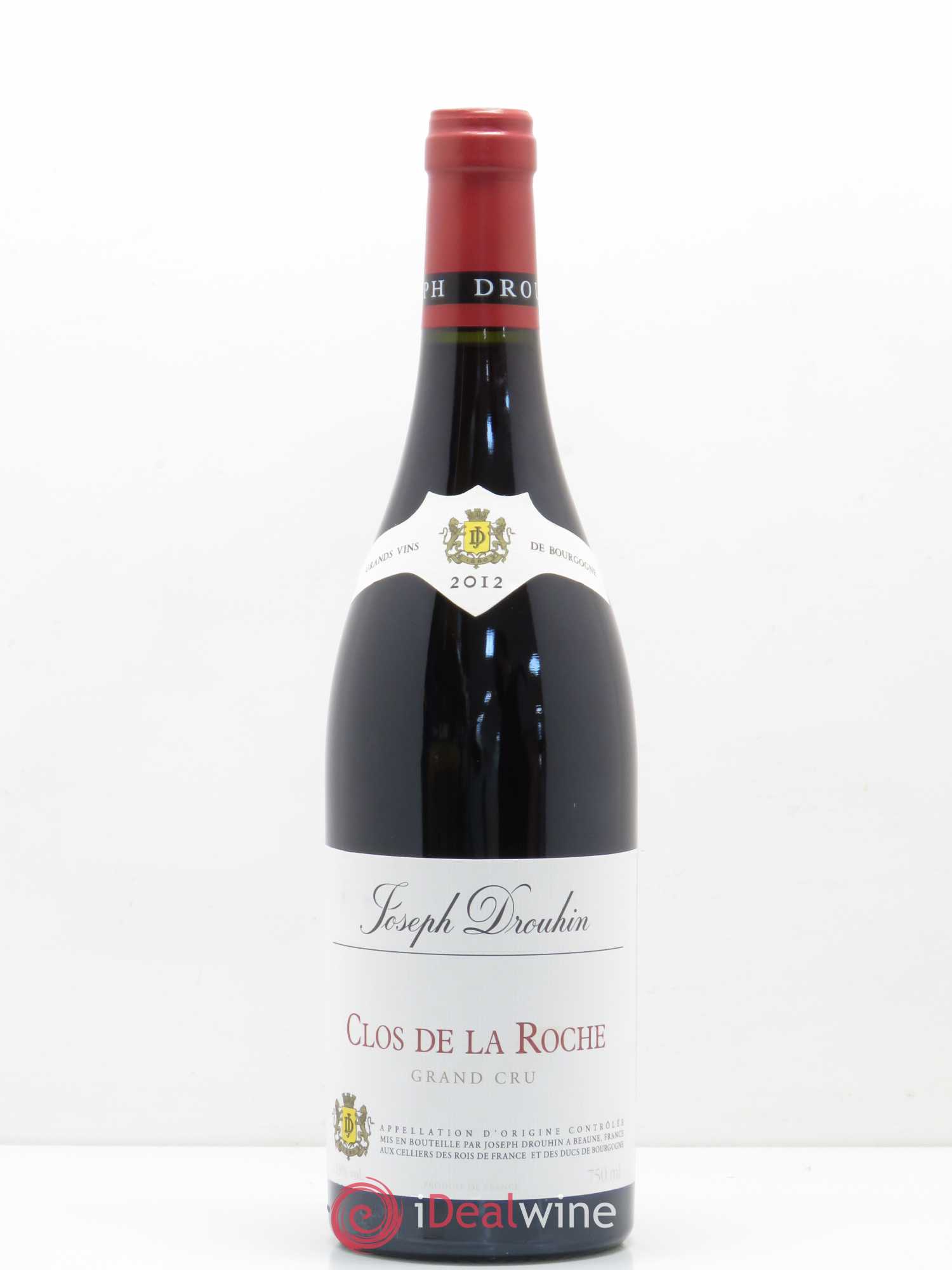 Clos de la Roche Grand Cru Joseph Drouhin 2012 - Lot de 1 bouteille - 0