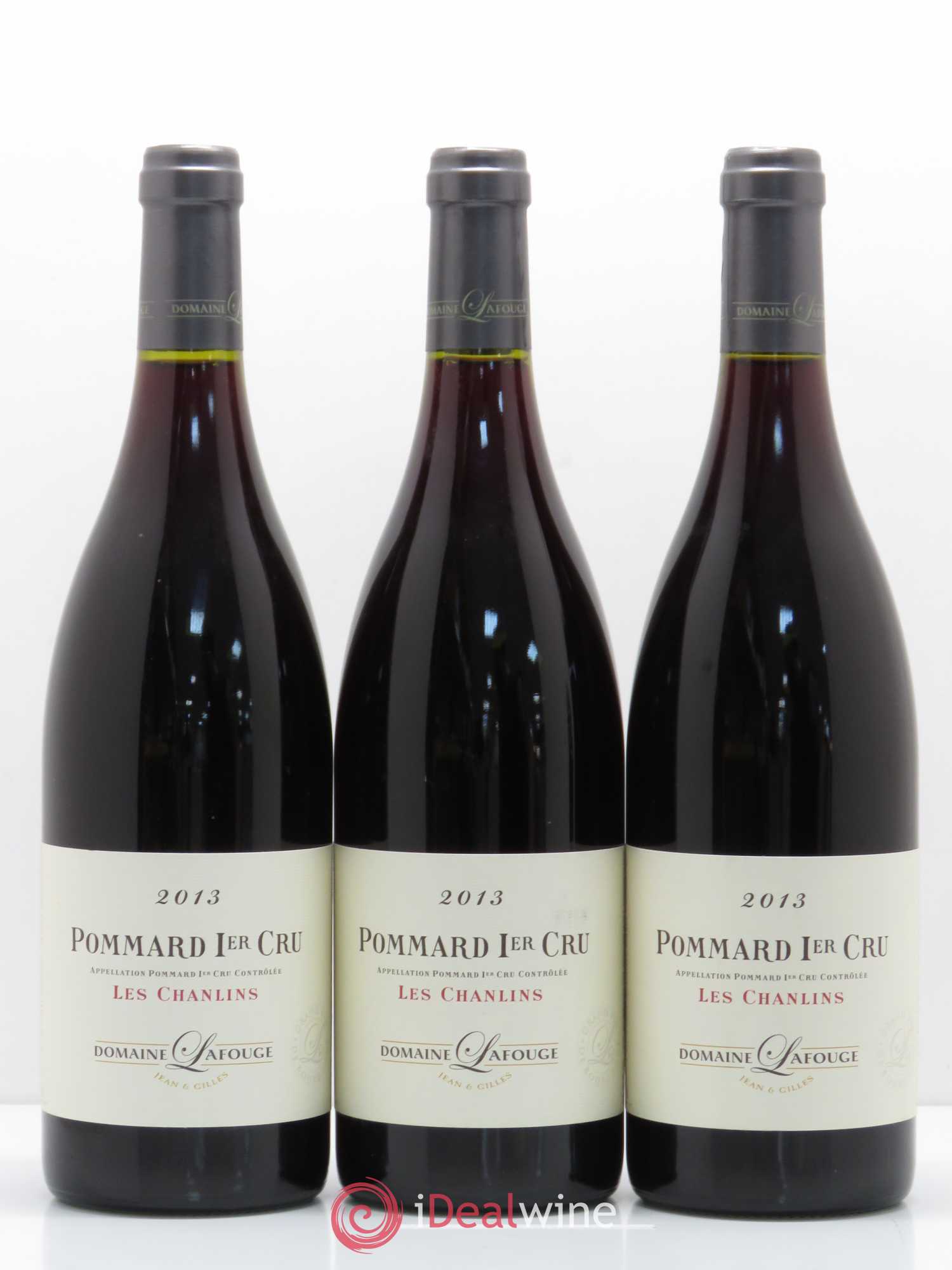 Pommard 1er Cru Les Chanlins Domaine Lafouge 2013 - Posten von 3 Flaschen - 0