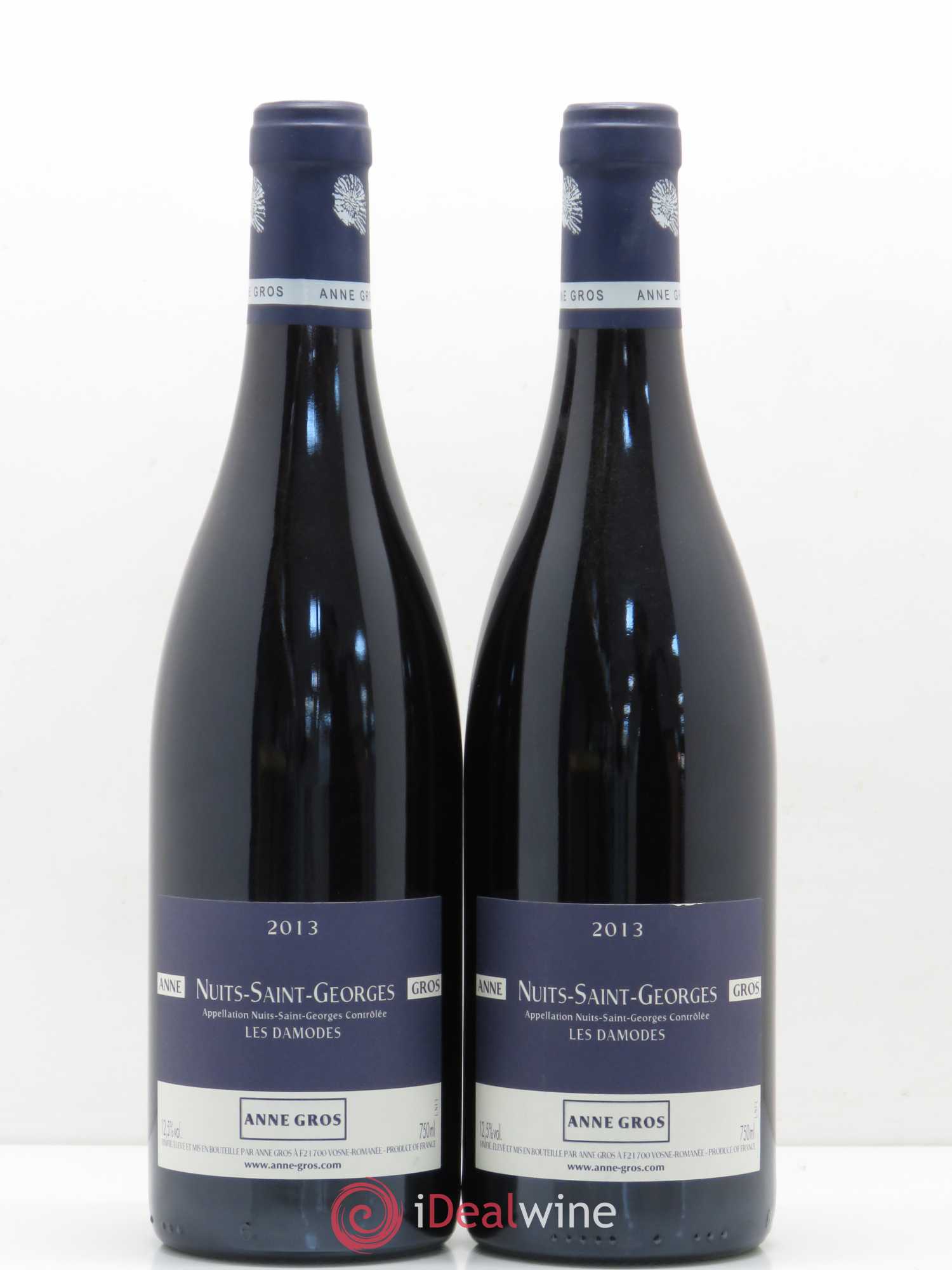 Nuits-Saint-Georges 1er Cru Les Damodes Anne Gros 2013 - Lot of 2 bottles - 0