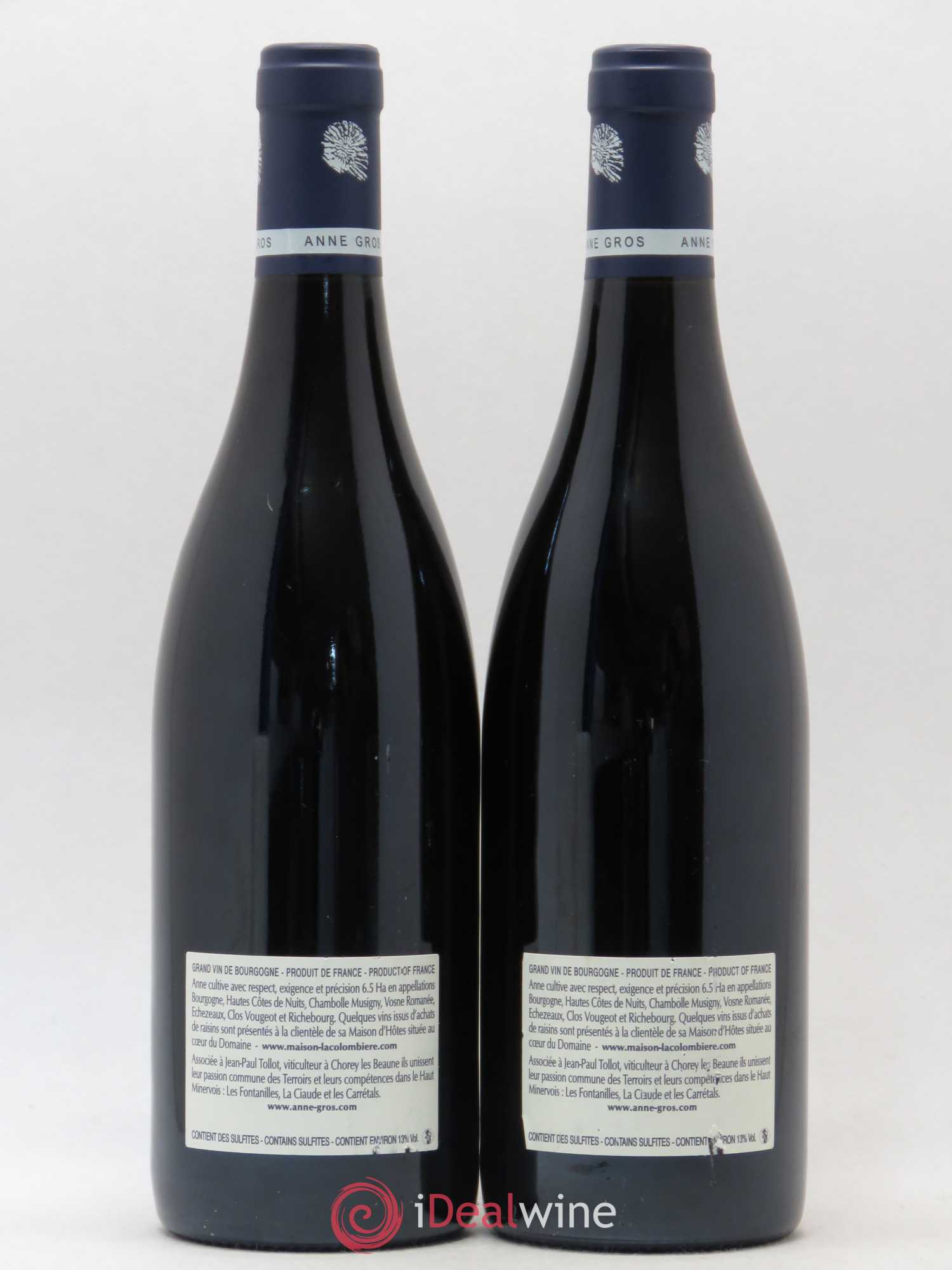 Richebourg Grand Cru Anne Gros 2013 - Posten von 2 Flaschen - 1