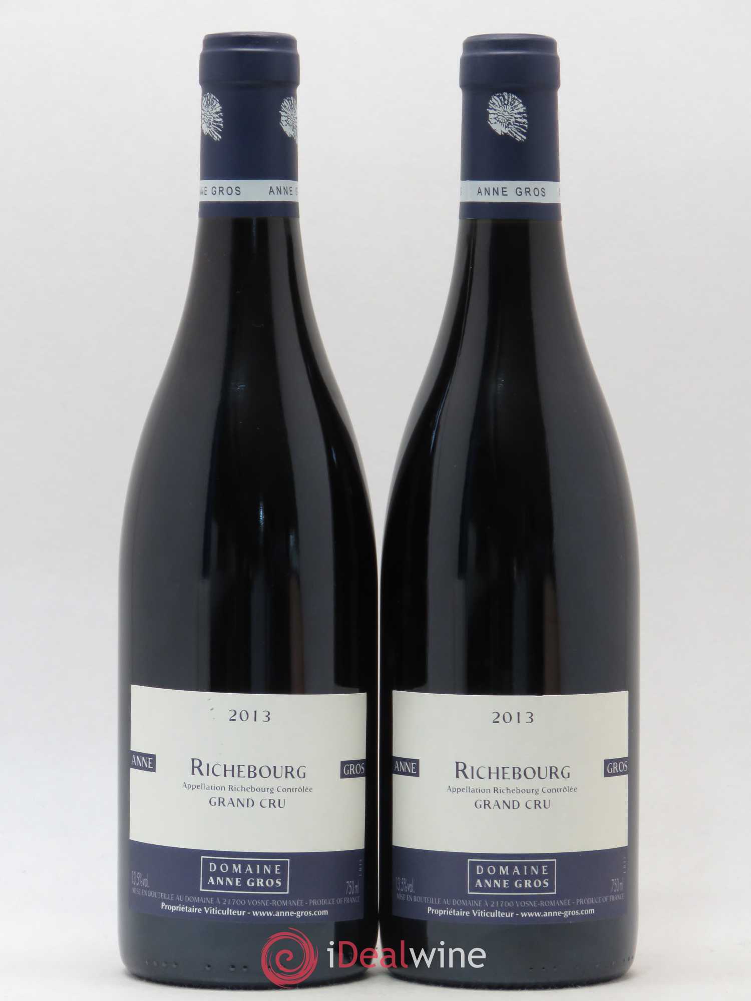 Richebourg Grand Cru Anne Gros 2013 - Posten von 2 Flaschen - 0