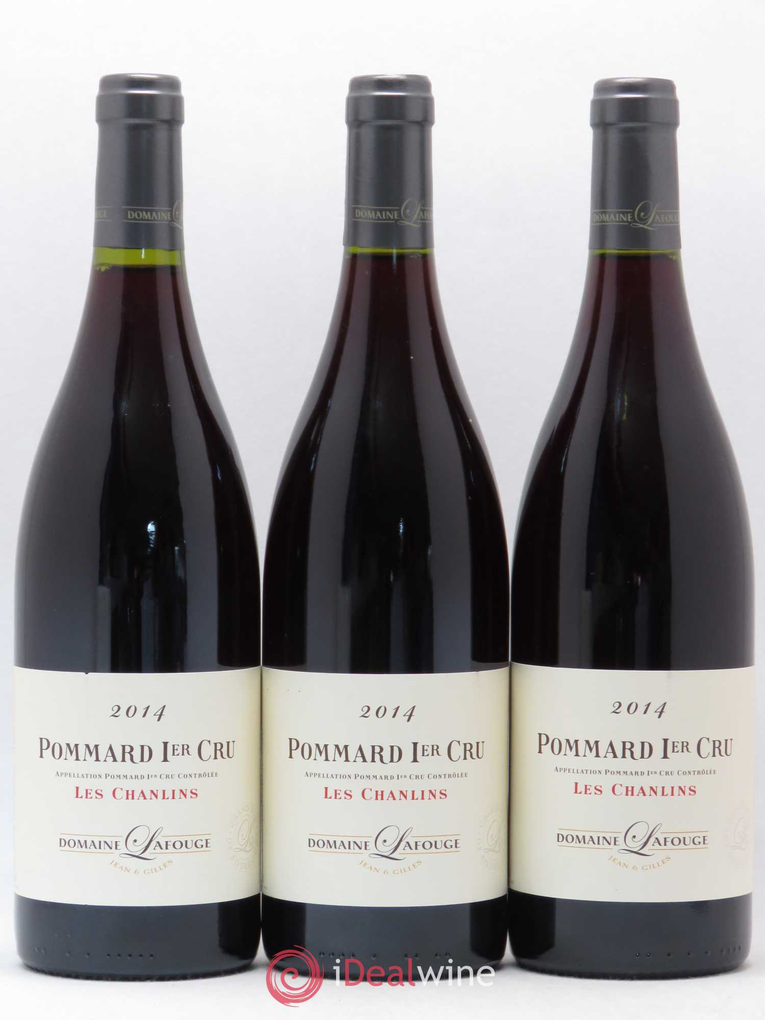 Pommard 1er Cru Les Chanlins Domaine Lafouge 2014 - Posten von 3 Flaschen - 0