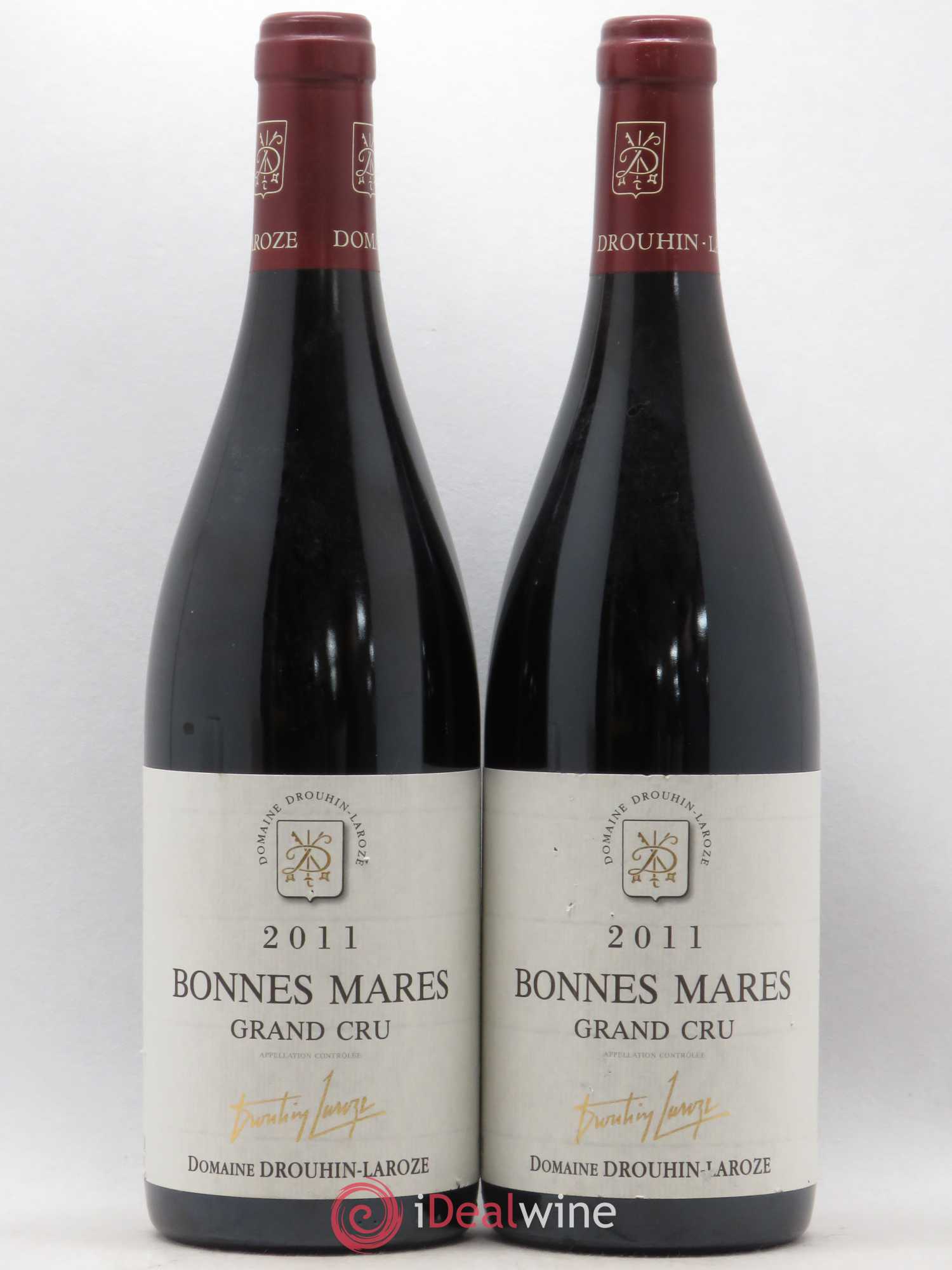 Bonnes-Mares Grand Cru Domaine Drouhin-Laroze 2011 - Lot de 2 bouteilles - 0