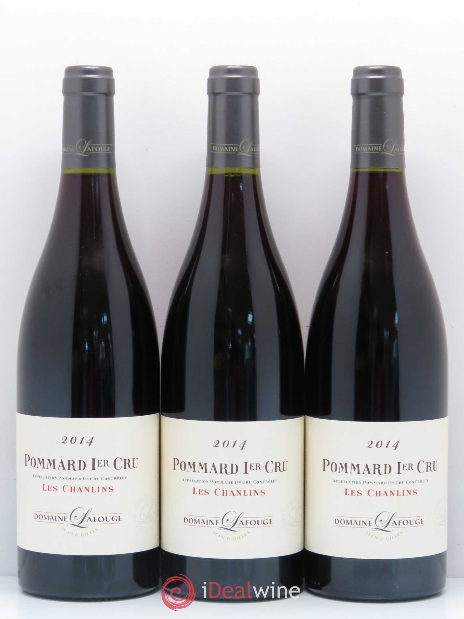 Pommard 1er Cru Les Chanlins Domaine Lafouge 2014 - Posten von 3 Flaschen - 0