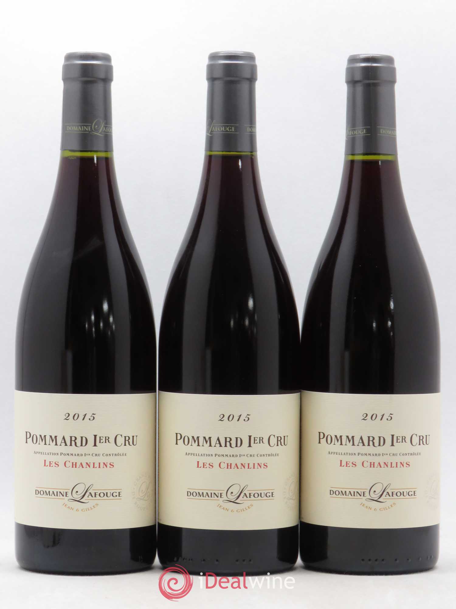 Pommard 1er Cru Domaine Lafouge 2015 - Posten von 3 Flaschen - 0