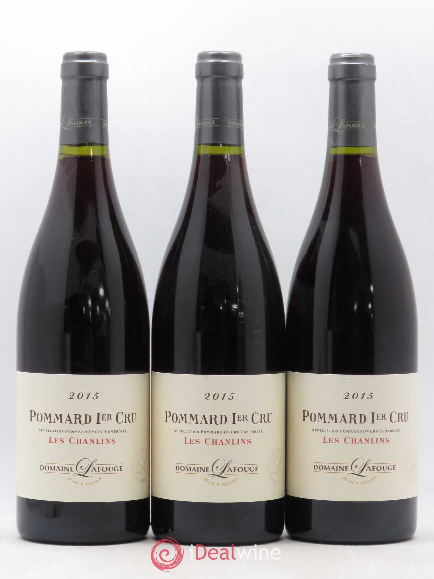 Pommard 1er Cru Domaine Lafouge 2015 - Posten von 3 Flaschen - 0