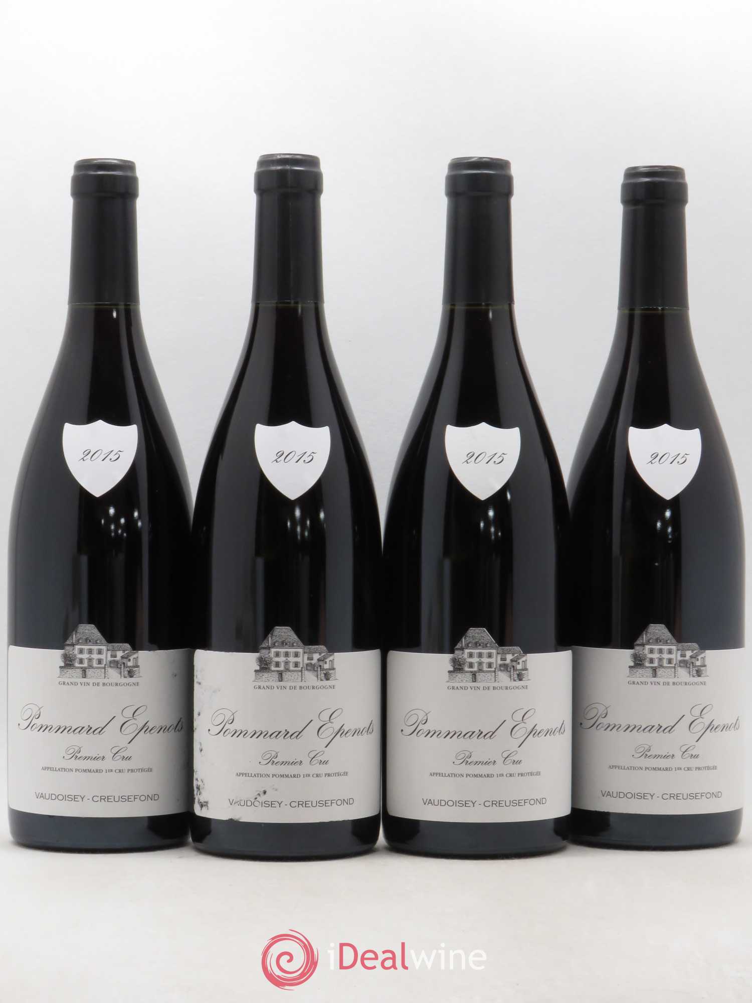 Pommard 1er Cru Epenots Vaudoisey Creusefond 2015 - Lot de 4 bouteilles - 0
