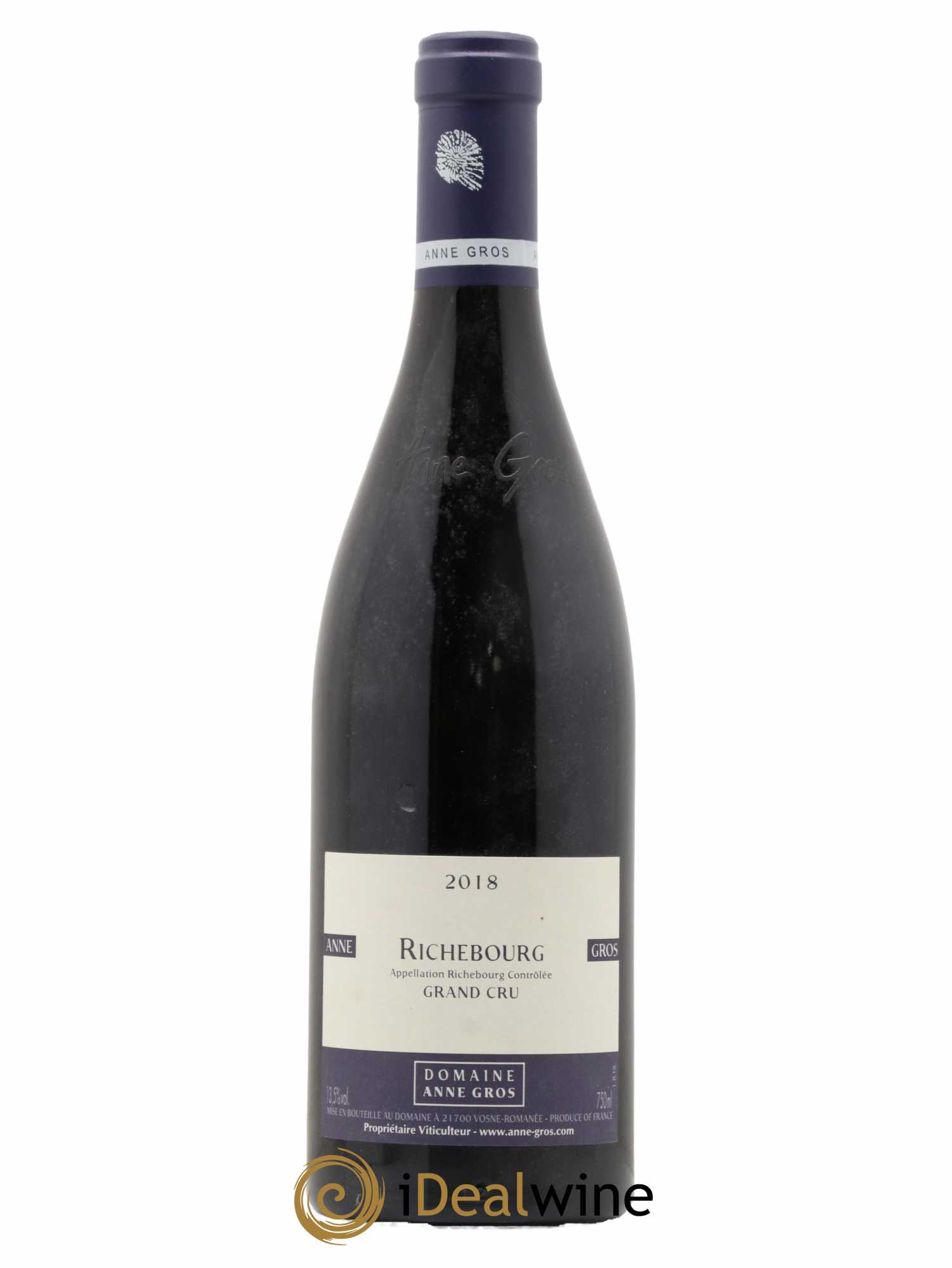 Richebourg Grand Cru Anne Gros 2018 - Lot de 1 bouteille - 0