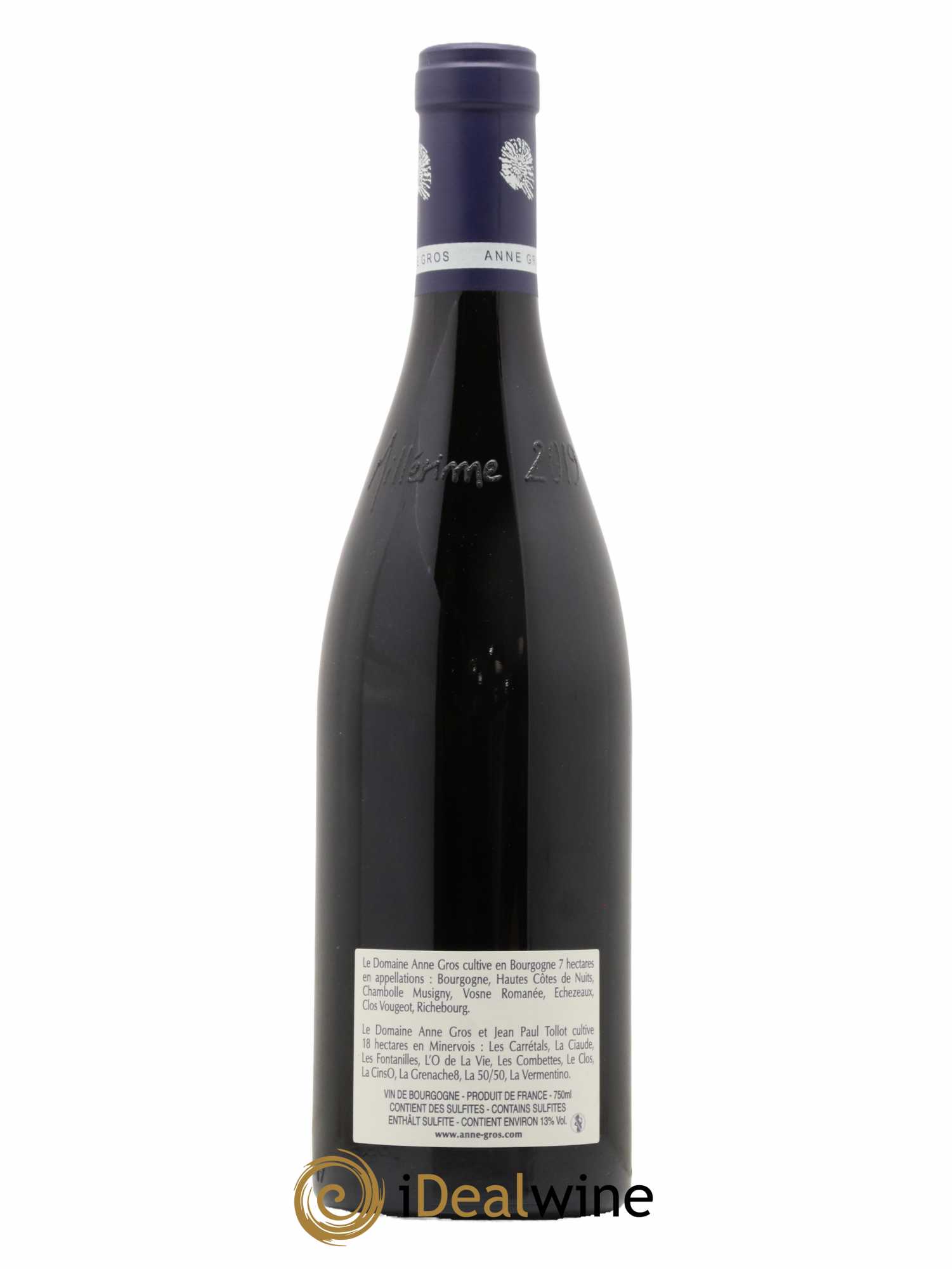 Richebourg Grand Cru Anne Gros 2019 - Posten von 1 Flasche - 1