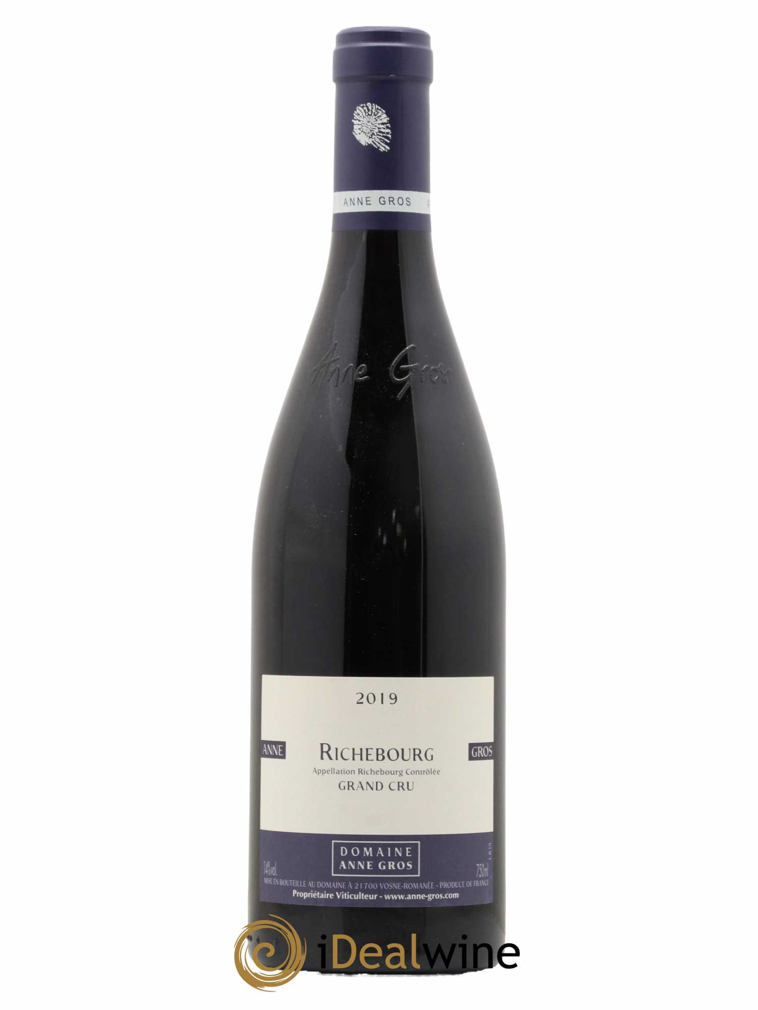 Richebourg Grand Cru Anne Gros 2019 - Posten von 1 Flasche - 0