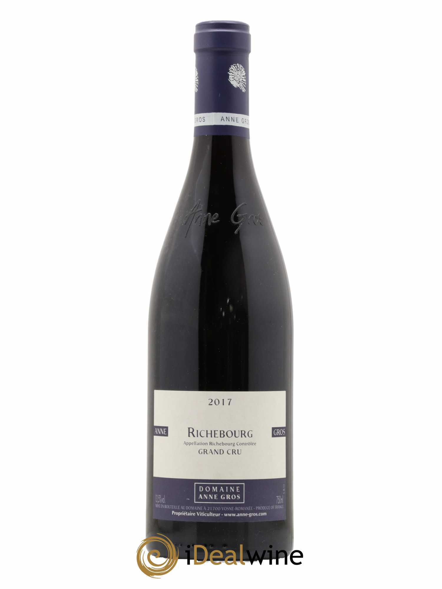 Richebourg Grand Cru Anne Gros 2017 - Lot de 1 bouteille - 0