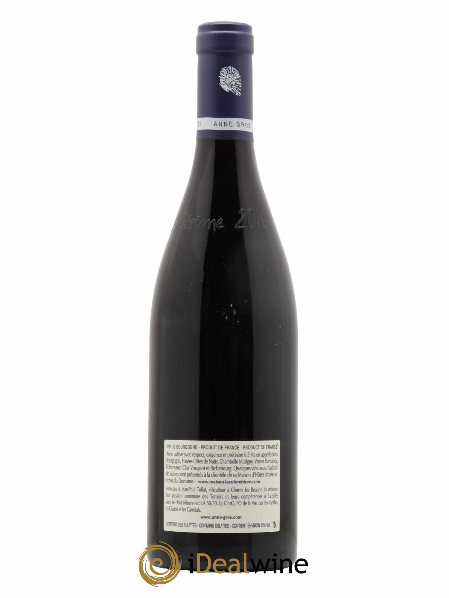 Richebourg Grand Cru Anne Gros 2016 - Posten von 1 Flasche - 1