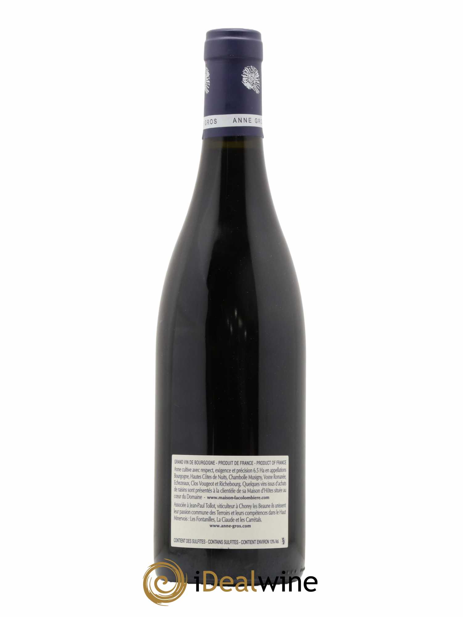 Richebourg Grand Cru Anne Gros 2014 - Lot de 1 bouteille - 1