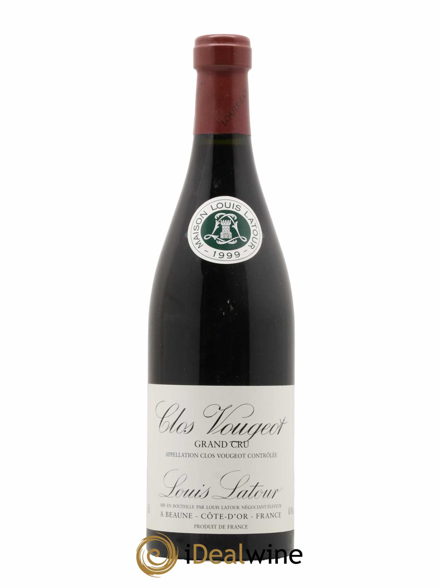 Clos de Vougeot Grand Cru Louis Latour 1999 - Lot de 1 bouteille - 0
