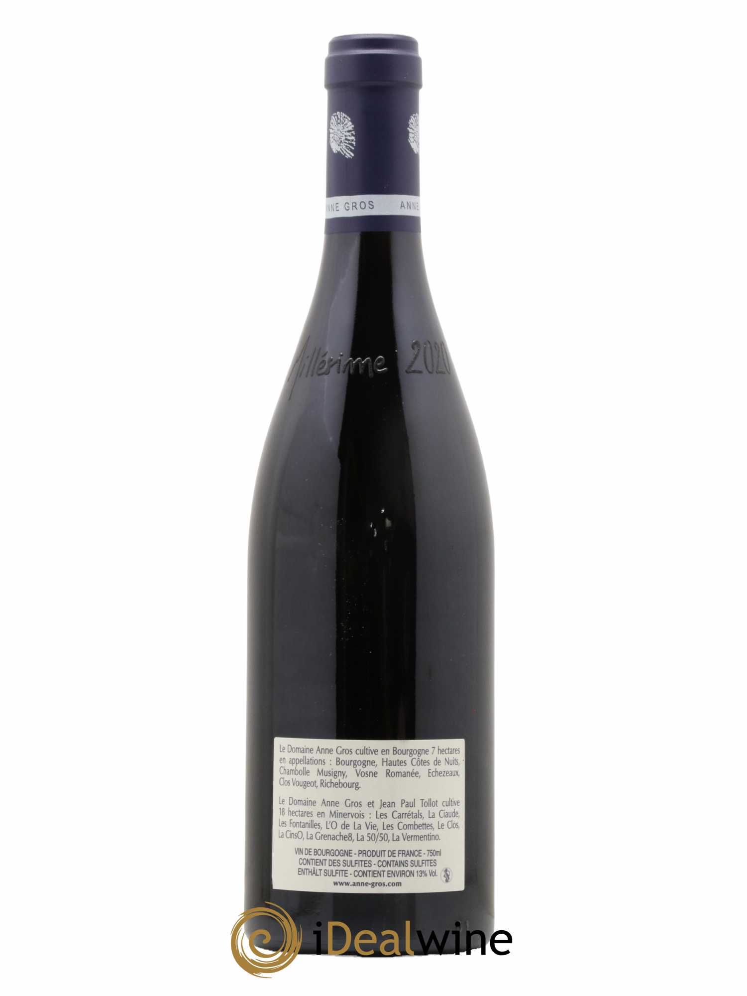 Echezeaux Grand Cru Les Loachausses Anne Gros 2020 - Lot of 1 bottle - 1