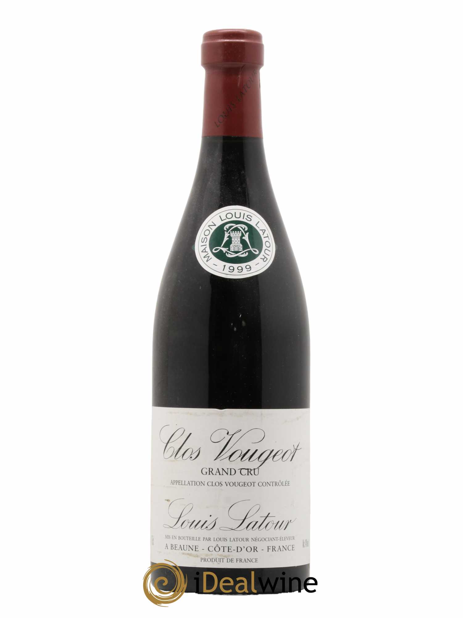 Clos de Vougeot Grand Cru Louis Latour 1999 - Lot de 1 bouteille - 0
