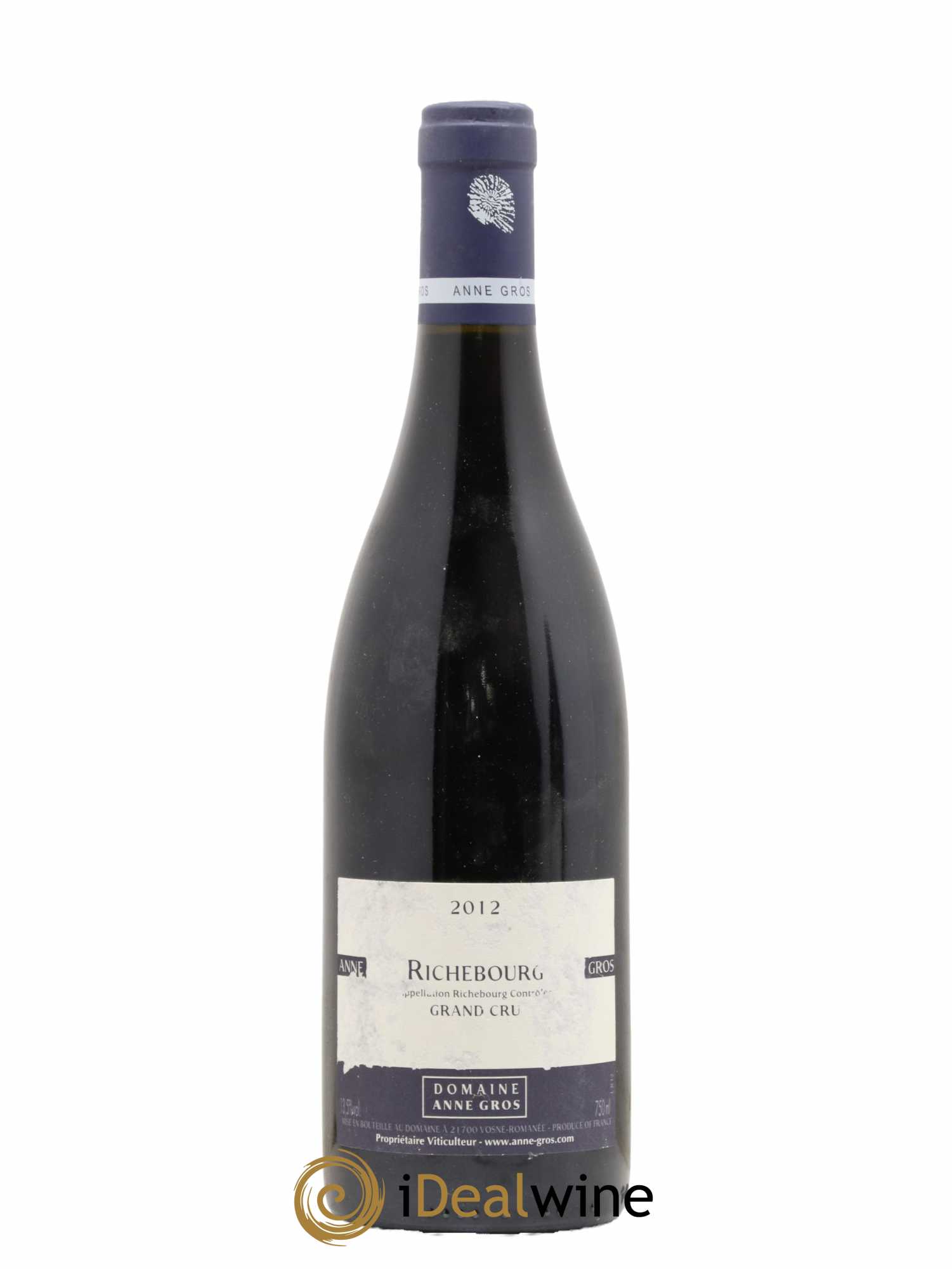 Richebourg Grand Cru Anne Gros 2012 - Lot de 1 bouteille - 0