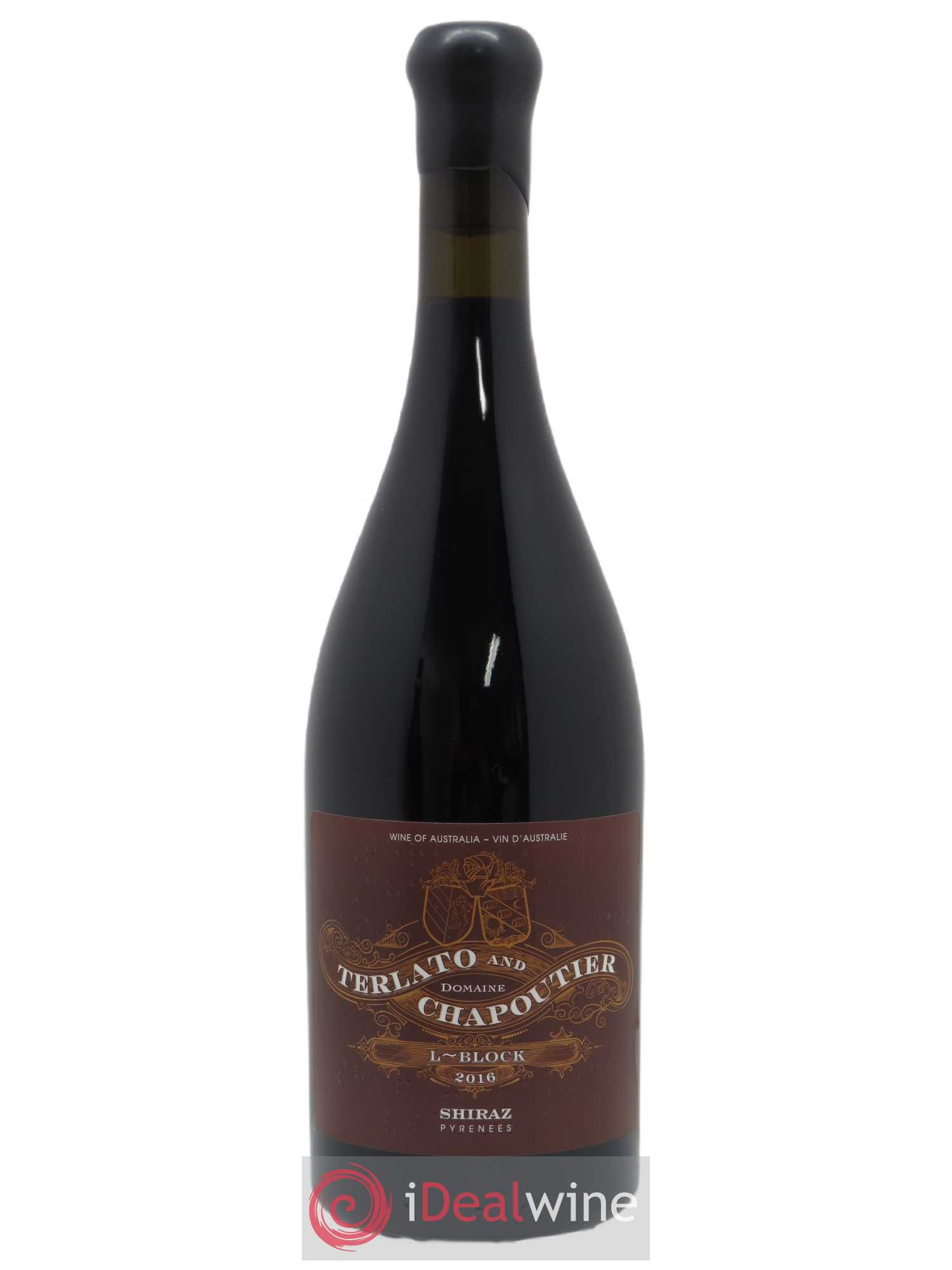 Australie Terlato & Chapoutier L-BLOCK Chapoutier 2016 - Lot de 1 bouteille - 0