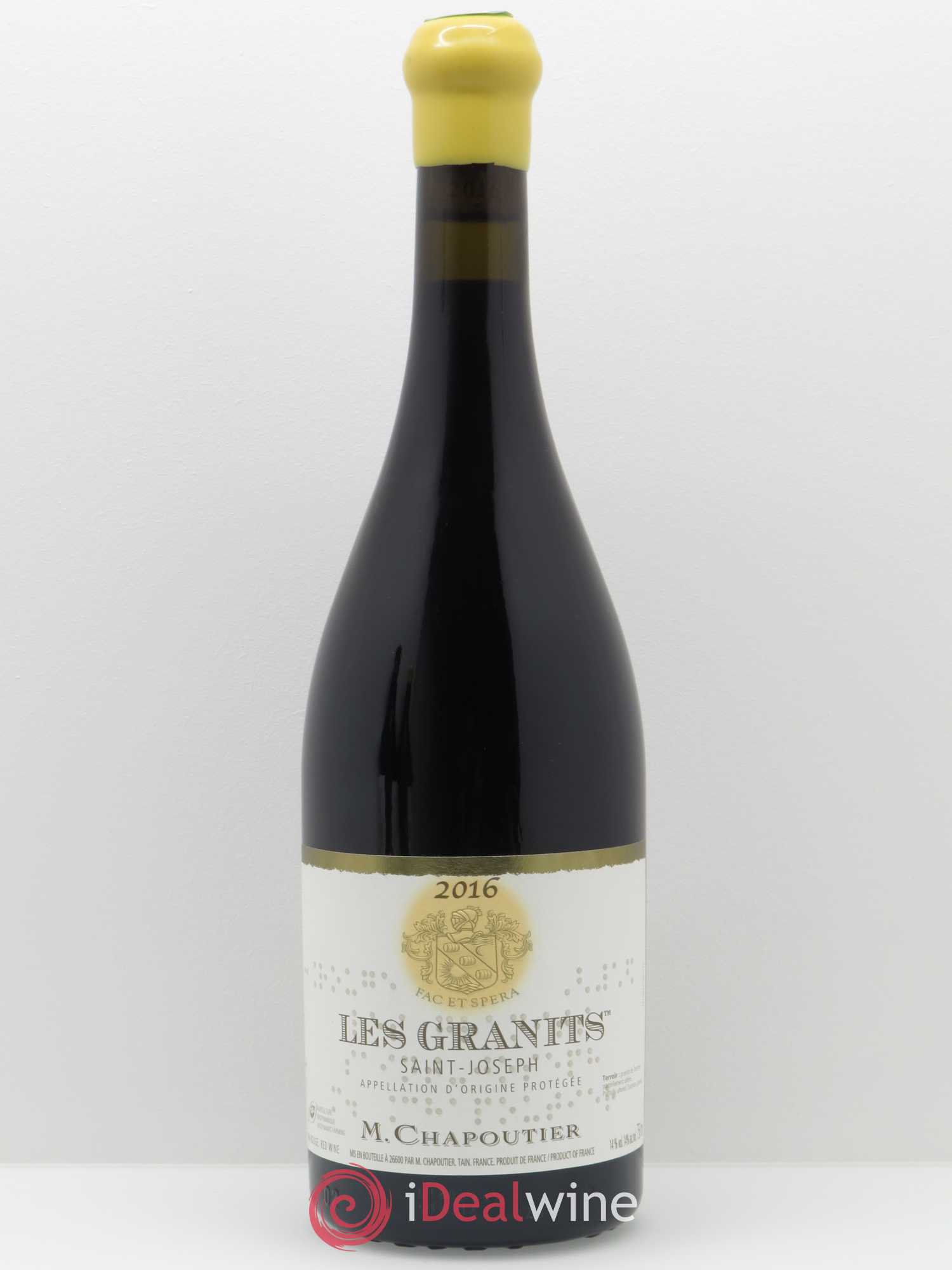 Saint-Joseph Les Granits Chapoutier 2016 - Lot de 1 bouteille - 0