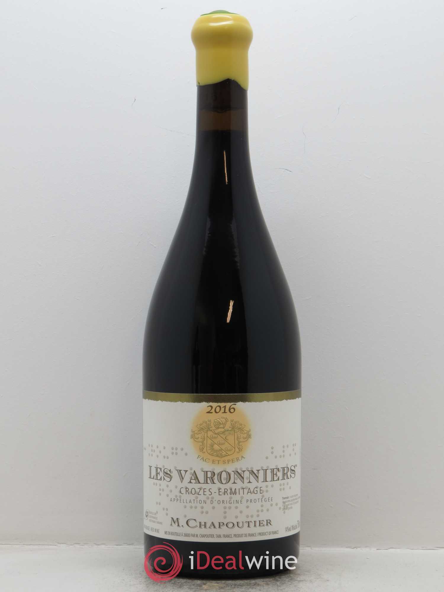 Crozes-Hermitage Les Varonniers Chapoutier 2016 - Lot de 1 bouteille - 0