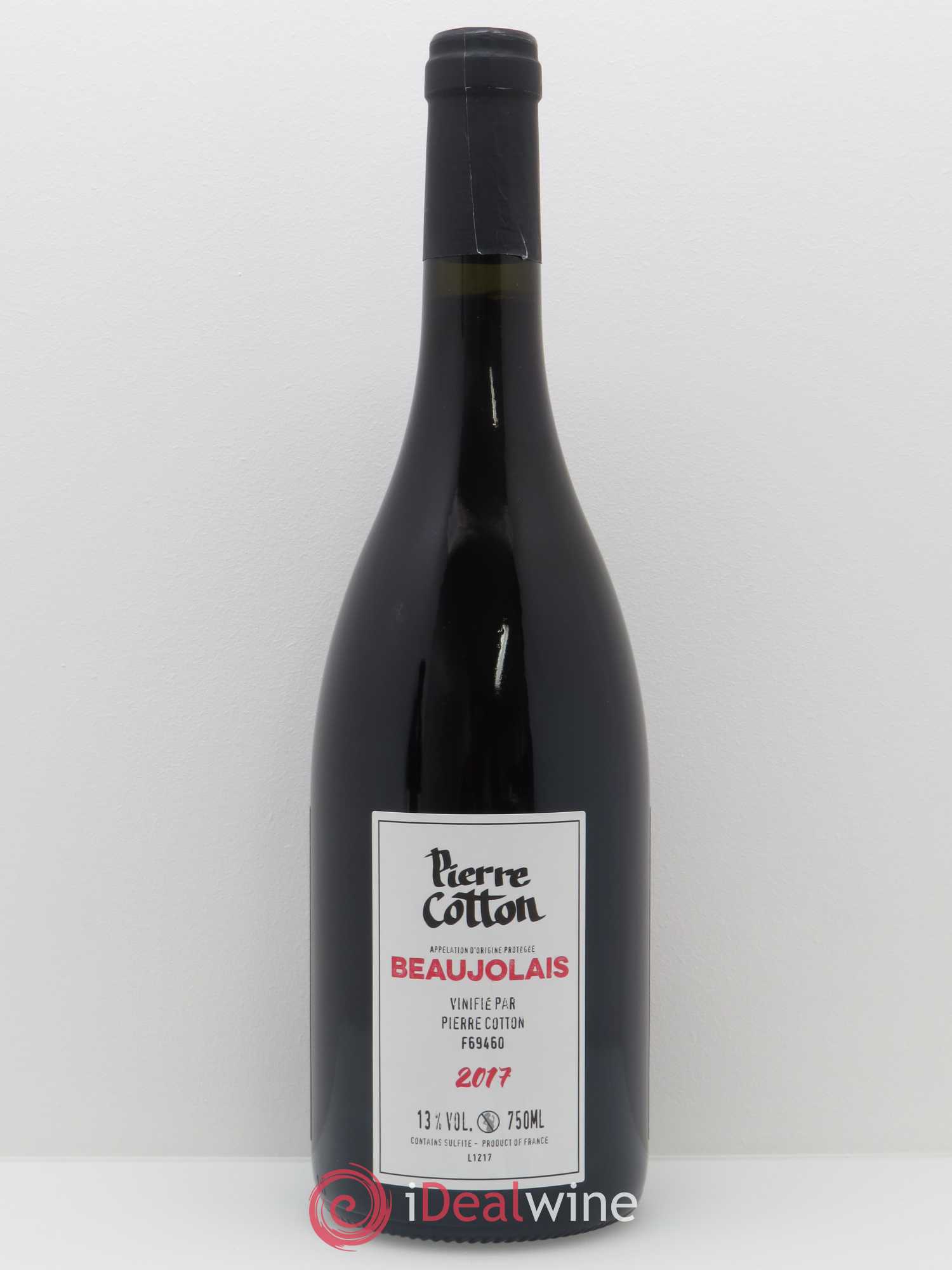 Beaujolais Le Pré Bonnet-Cotton (Domaine) 2017 - Lot de 1 bouteille - 2