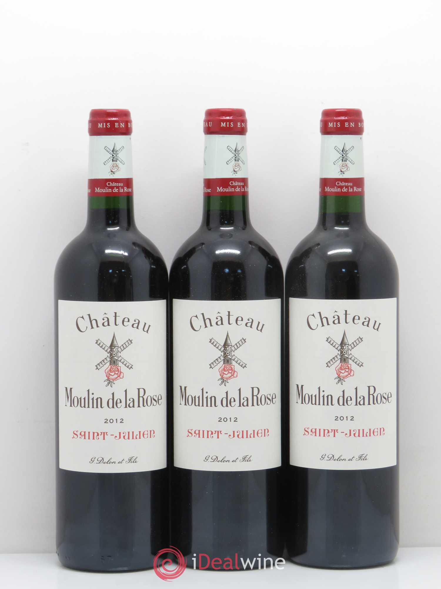 Château Moulin de la Rose Cru Bourgeois 2012 - Lot de 12 bouteilles - 4