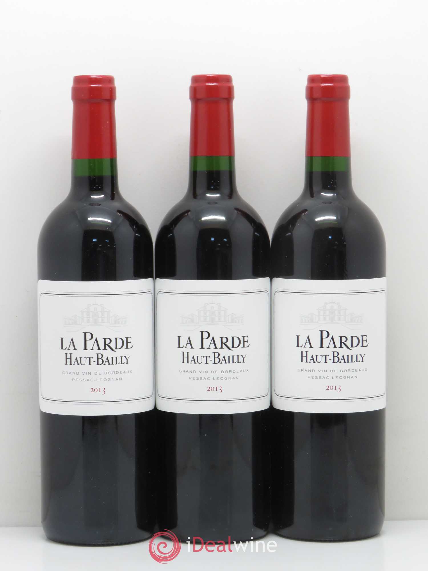 Haut Bailly II (Anciennement La Parde de Haut-Bailly) Second Vin  (senza prezzo di riserva) 2013 - Lotto di 12 bottiglie - 1