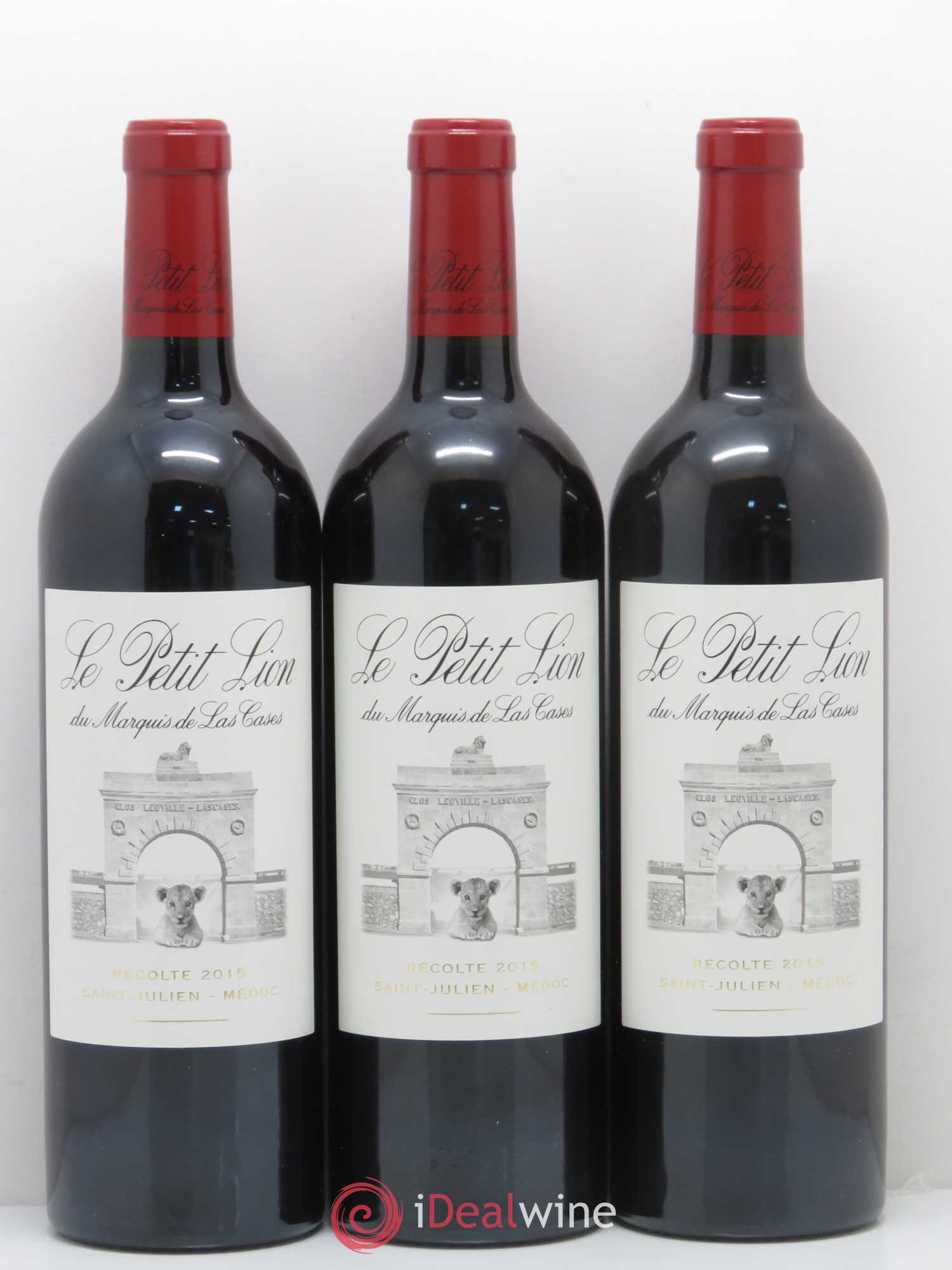 Le Petit Lion du Marquis de Las Cases Second Vin 2015 - Lot de 12 bouteilles - 1
