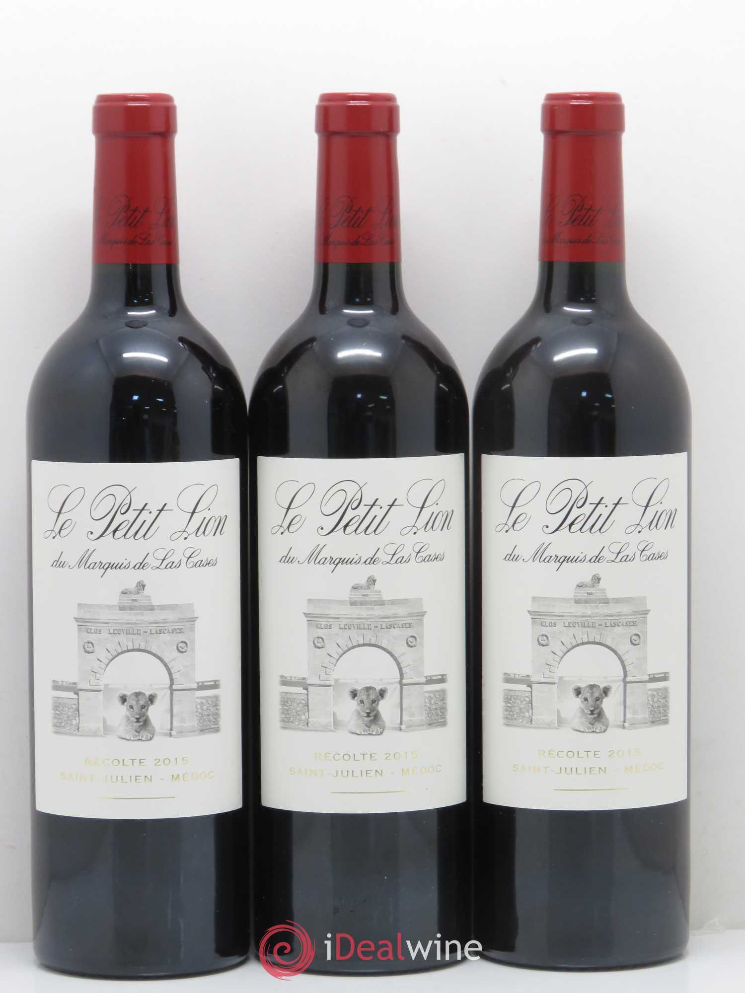 Le Petit Lion du Marquis de Las Cases Second Vin 2015 - Lot de 12 bouteilles - 2