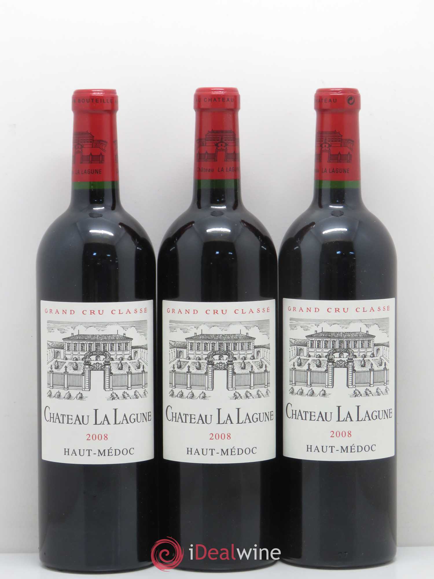 Château la Lagune 3ème Grand Cru Classé 2008 - Lot de 12 bouteilles - 1