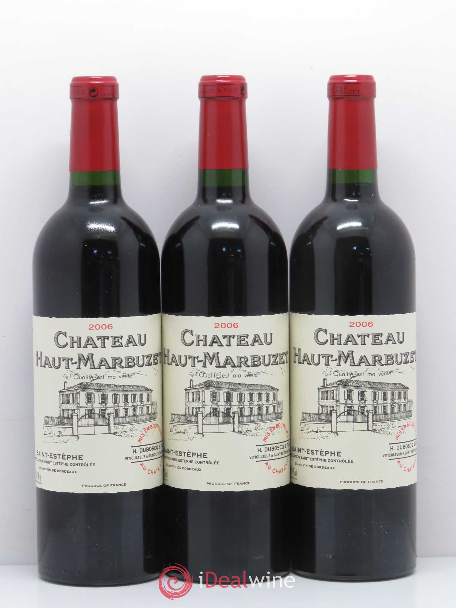 Château Haut Marbuzet 2006 - Lot de 12 bouteilles - 3