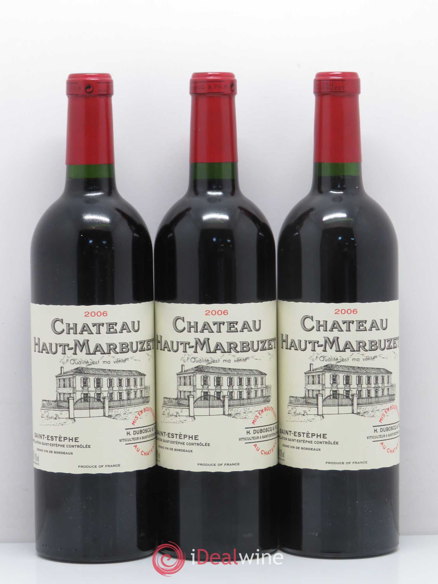 Château Haut Marbuzet 2006 - Lot de 12 bouteilles - 4