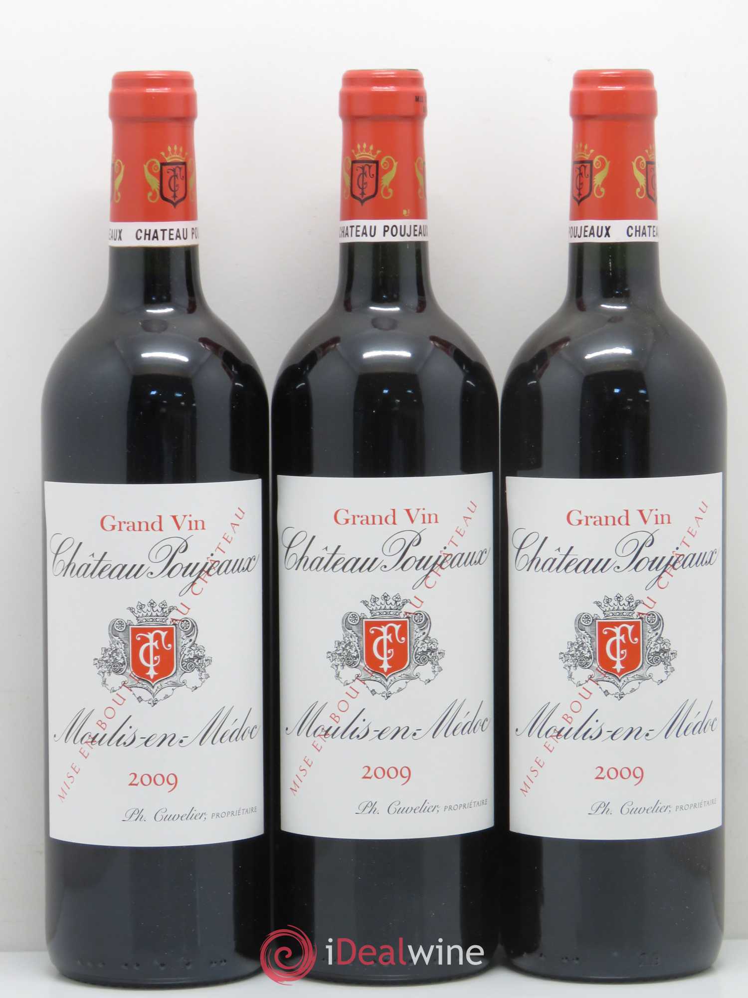 Château Poujeaux 2009 - Lot de 12 bouteilles - 2