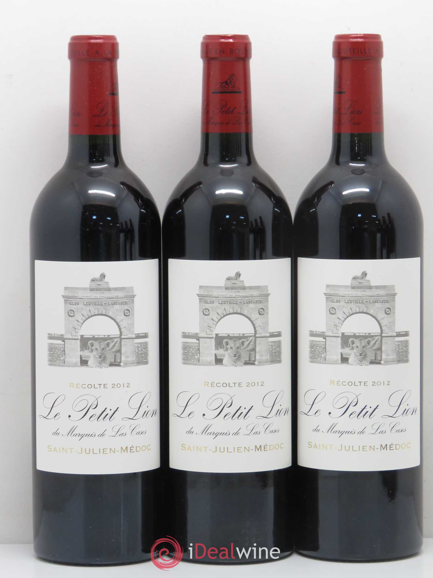 Le Petit Lion du Marquis de Las Cases Second Vin 2012 - Lotto di 6 bottiglie - 1
