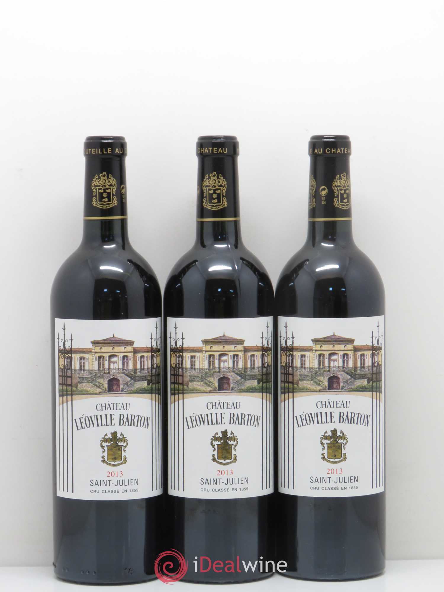 Château Léoville Barton 2ème Grand Cru Classé 2013 - Lot de 12 bouteilles - 1