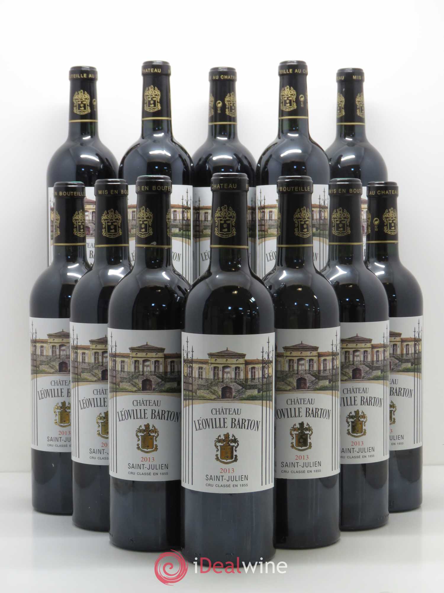 Château Léoville Barton 2ème Grand Cru Classé 2013 - Lot de 12 bouteilles - 0