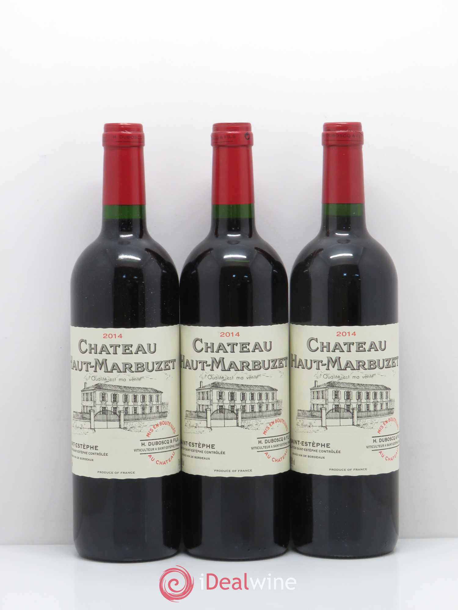 Château Haut Marbuzet 2014 - Lot de 12 bouteilles - 2