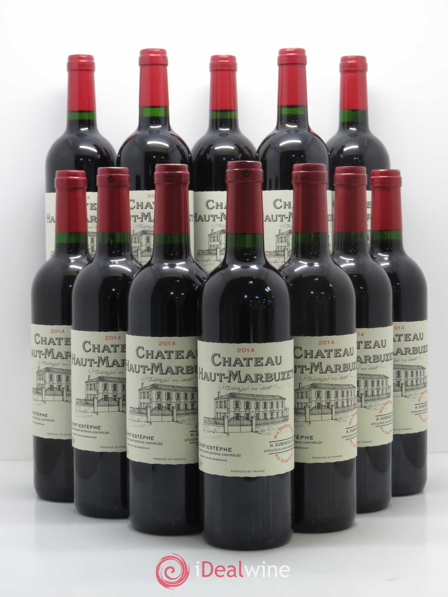 Château Haut Marbuzet 2014 - Lot de 12 bouteilles - 0