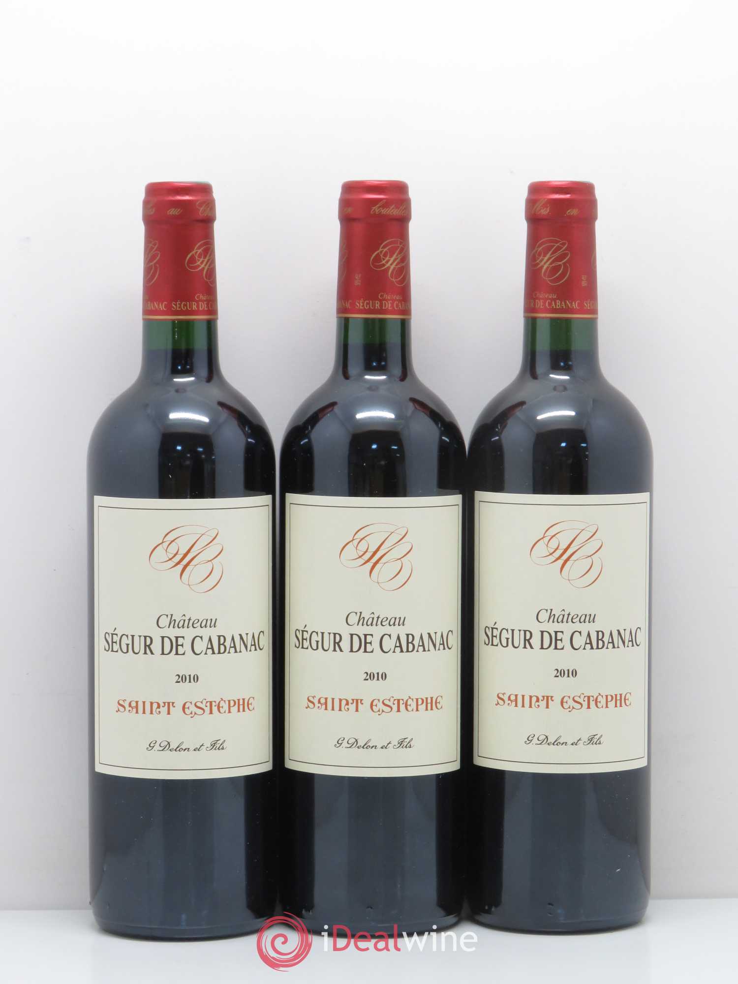 Château Ségur de Cabanac Cru Bourgeois 2010 - Lot de 12 bouteilles - 4