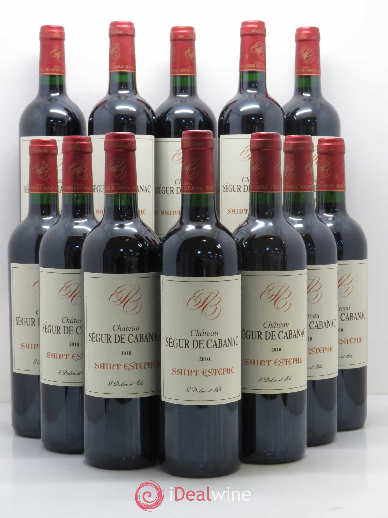 Château Ségur de Cabanac Cru Bourgeois 2010 - Lot de 12 bouteilles - 0
