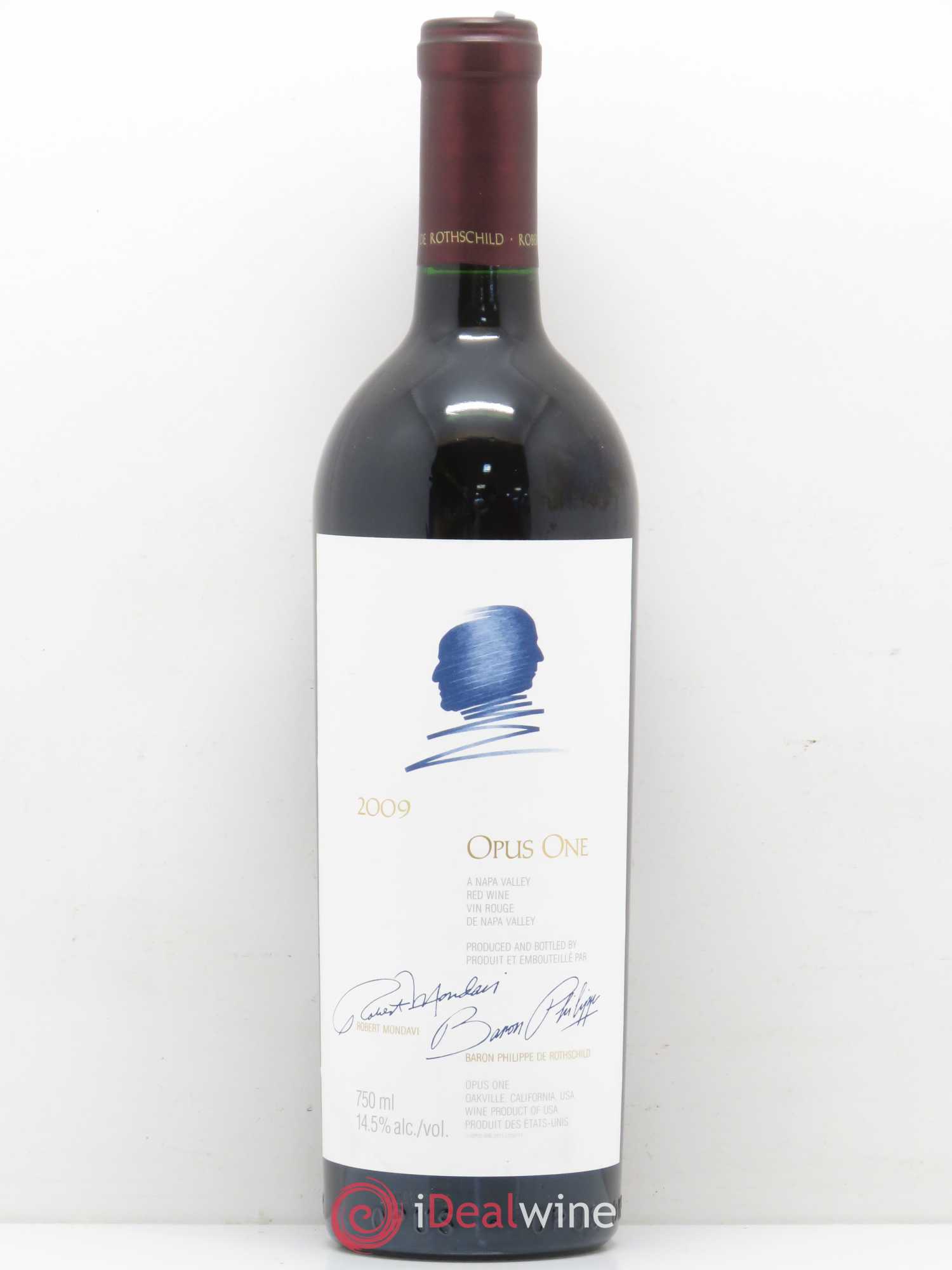 Napa Valley Opus One Robert Mondavi 2009 - Lot de 1 bouteille - 0
