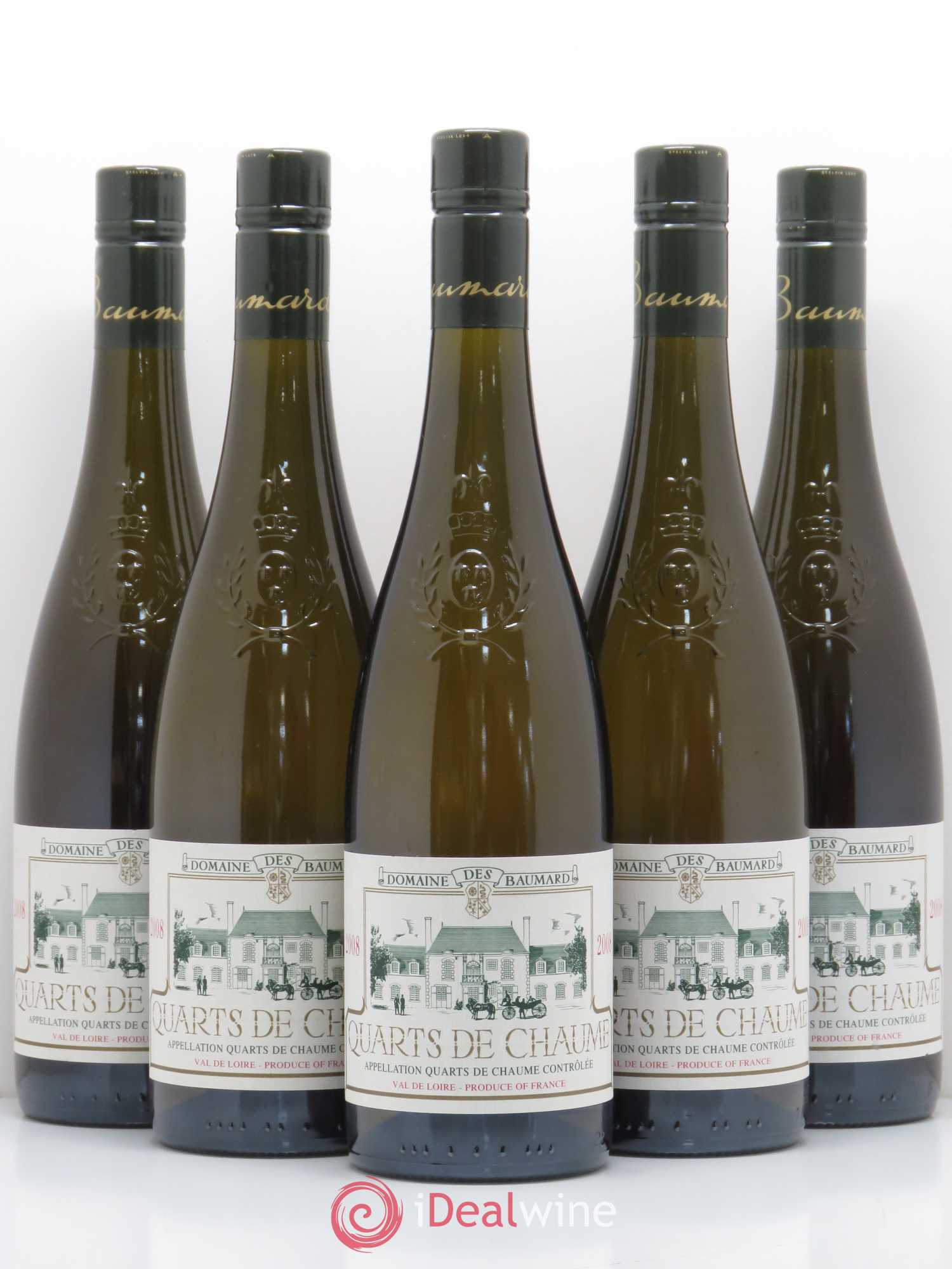 Quarts de Chaume Baumard (Domaine des) 2008 - Lotto di 5 bottiglie - 0