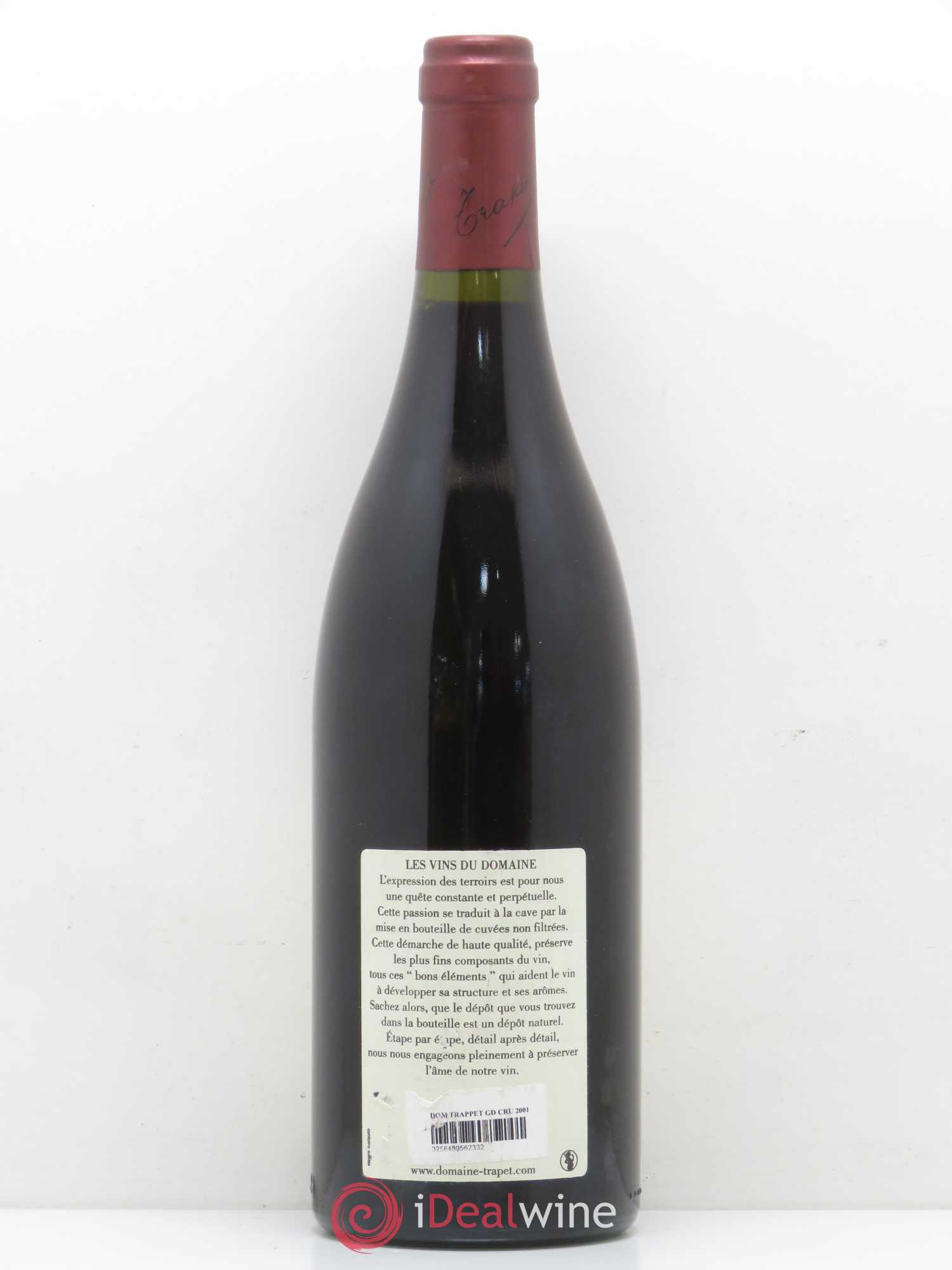 Chambertin Grand Cru Domaine Trapet 2001 - Lot de 1 bouteille - 1