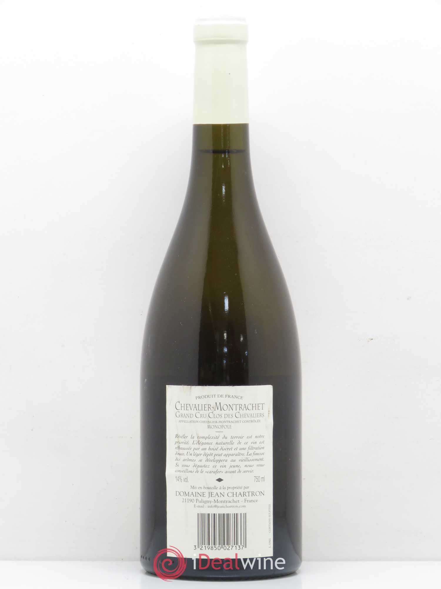 Chevalier-Montrachet Grand Cru Clos des Chevaliers Jean Chartron (Domaine)  2004 - Posten von 1 Flasche - 1