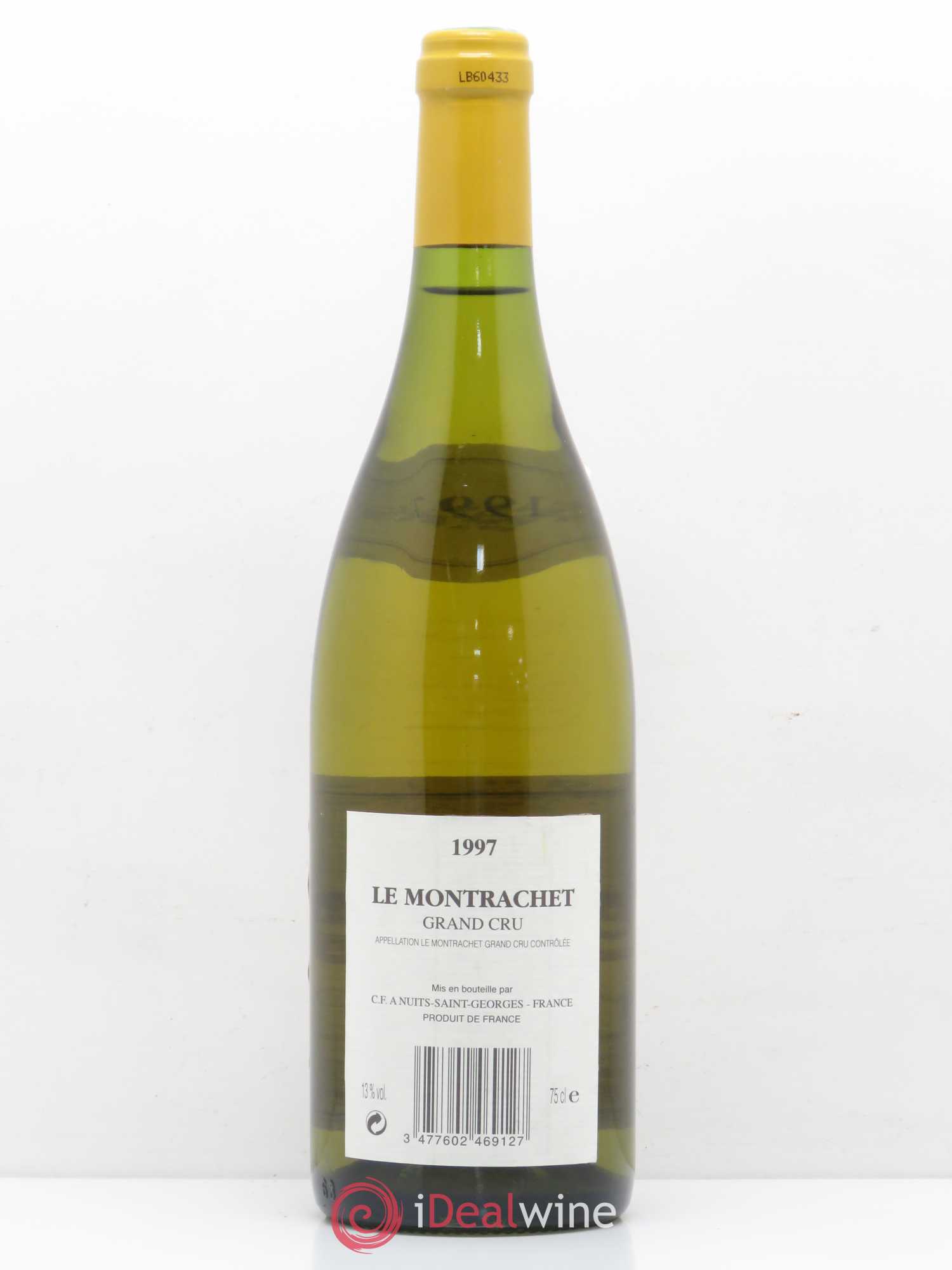 Montrachet Grand Cru C.F.A Nuits Saints Georges 1997 - Posten von 1 Flasche - 1