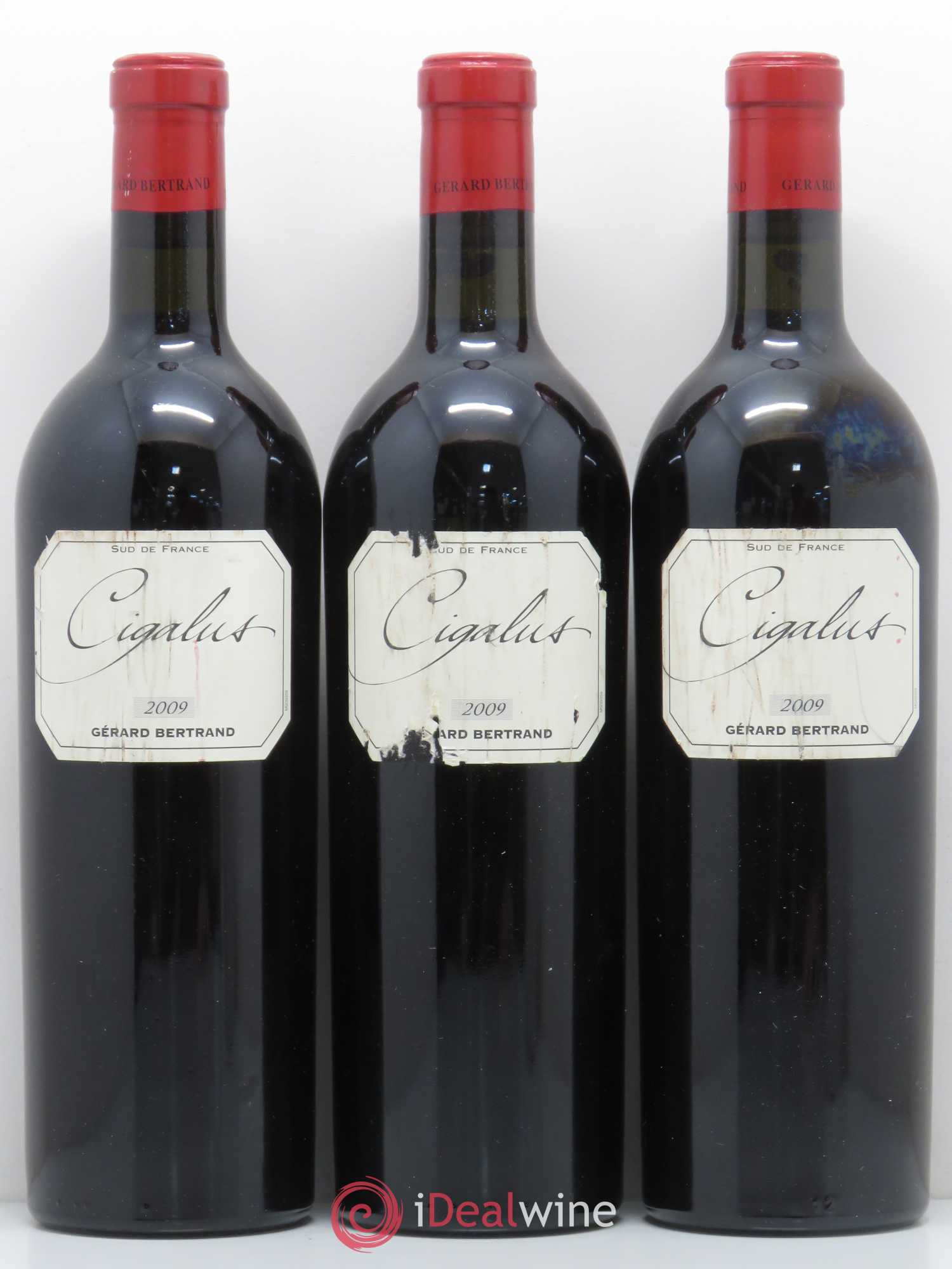Pays d'Oc Cigalus Gerard Bertrand 2009 - Posten von 3 Flaschen - 0