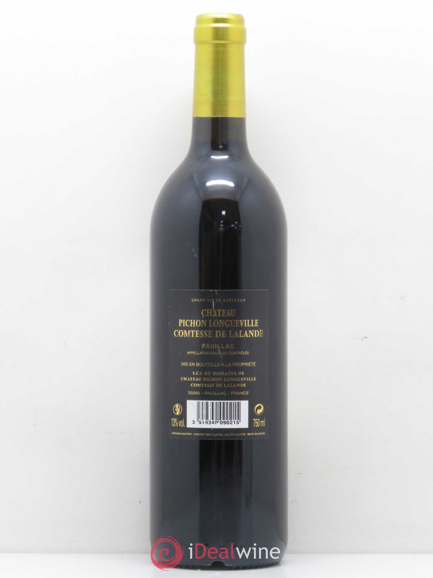 Pichon Longueville Baron 2ème Grand Cru Classé 2009 - Lot de 1 bouteille - 1