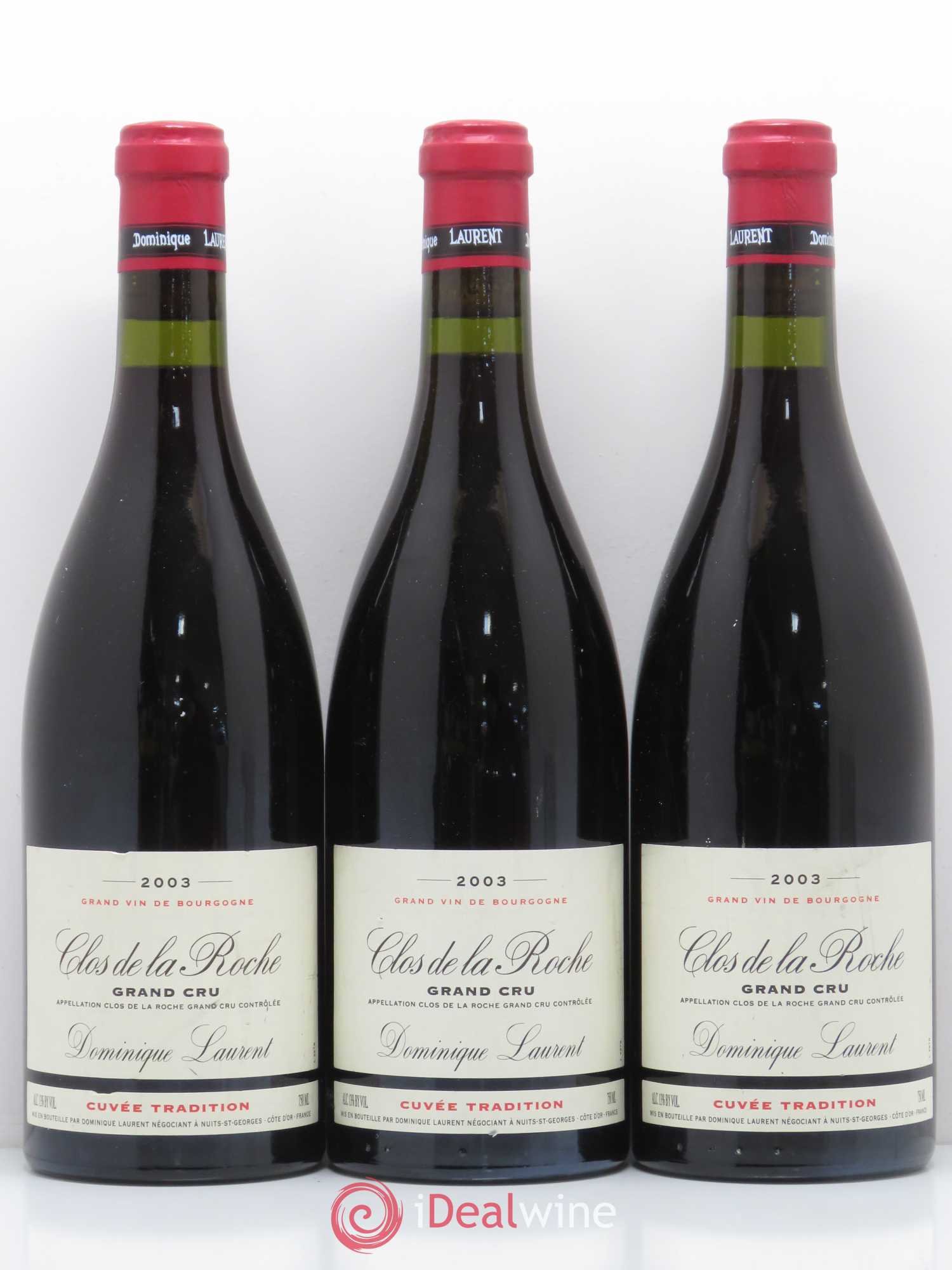 Clos de la Roche Grand Cru 2003 - Posten von 3 Flaschen - 0