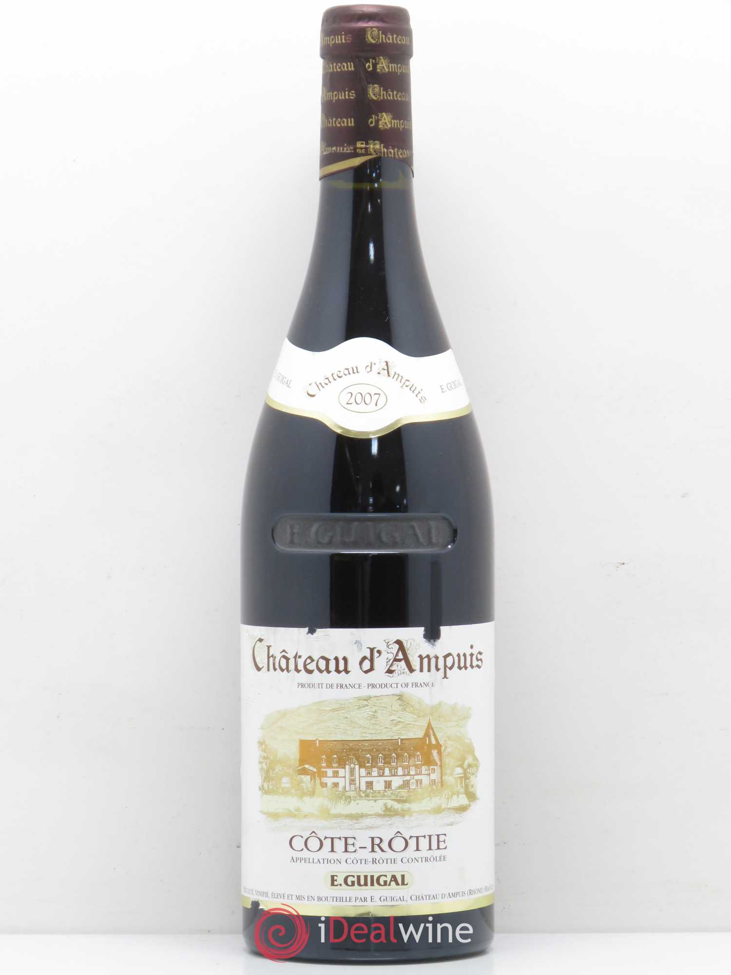 Côte-Rôtie Château d'Ampuis Guigal 2007 - Lot de 1 bouteille - 0